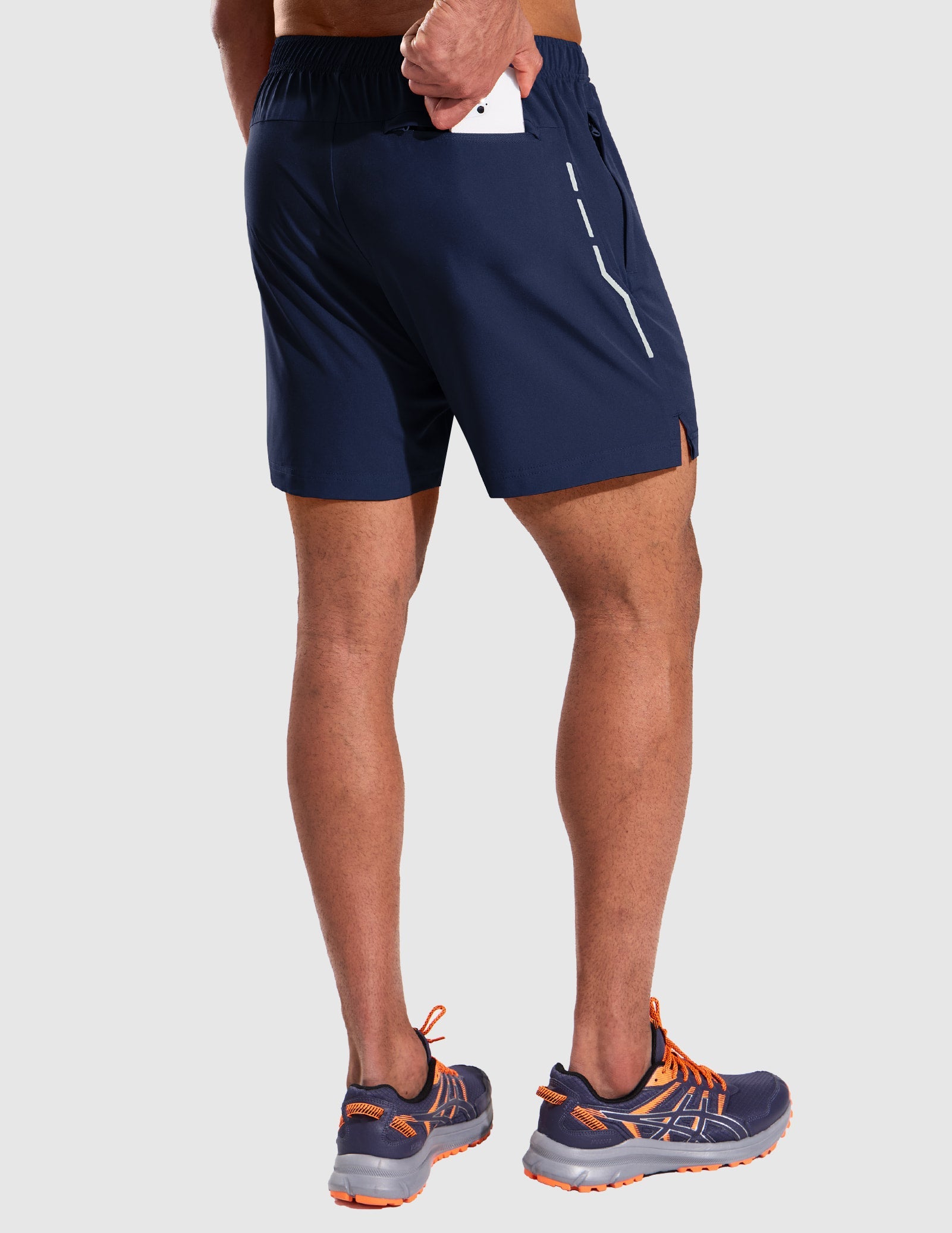 mier-sprintdry-men-s-5-split-running-shorts-with-zipper-pockets image 4