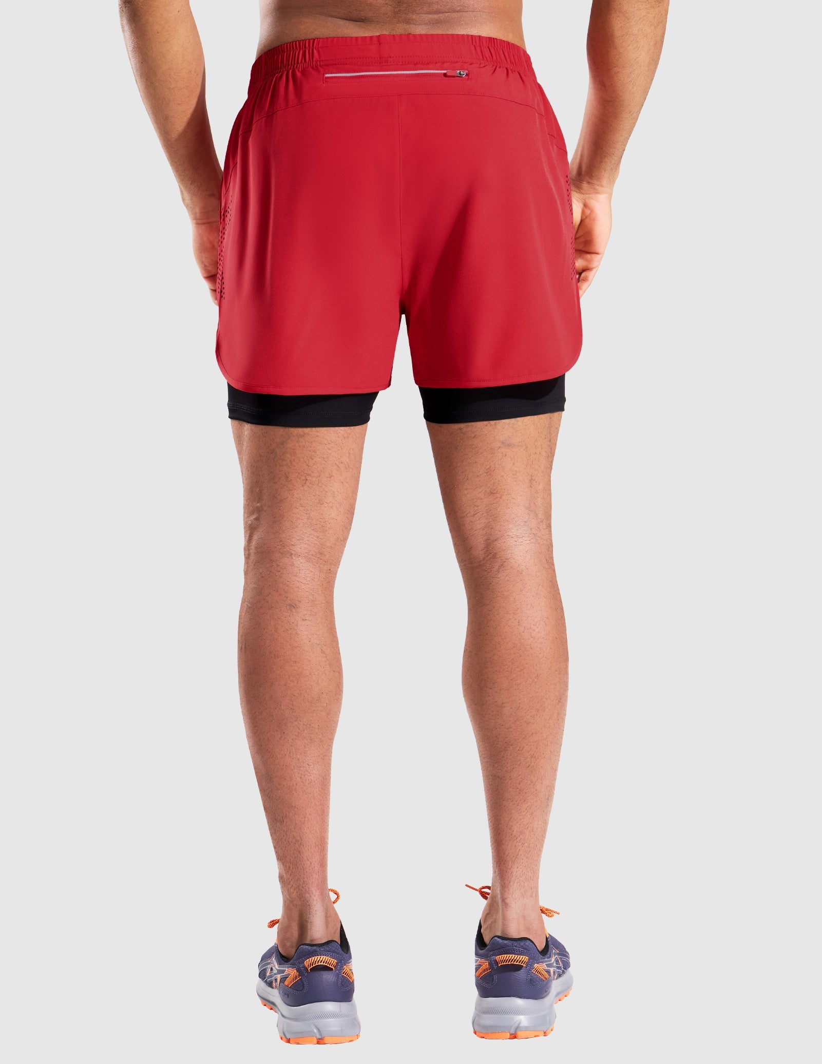 mier-sprintdry-men-s-3-2-in-1-running-shorts-with-5-compression-liner image 5