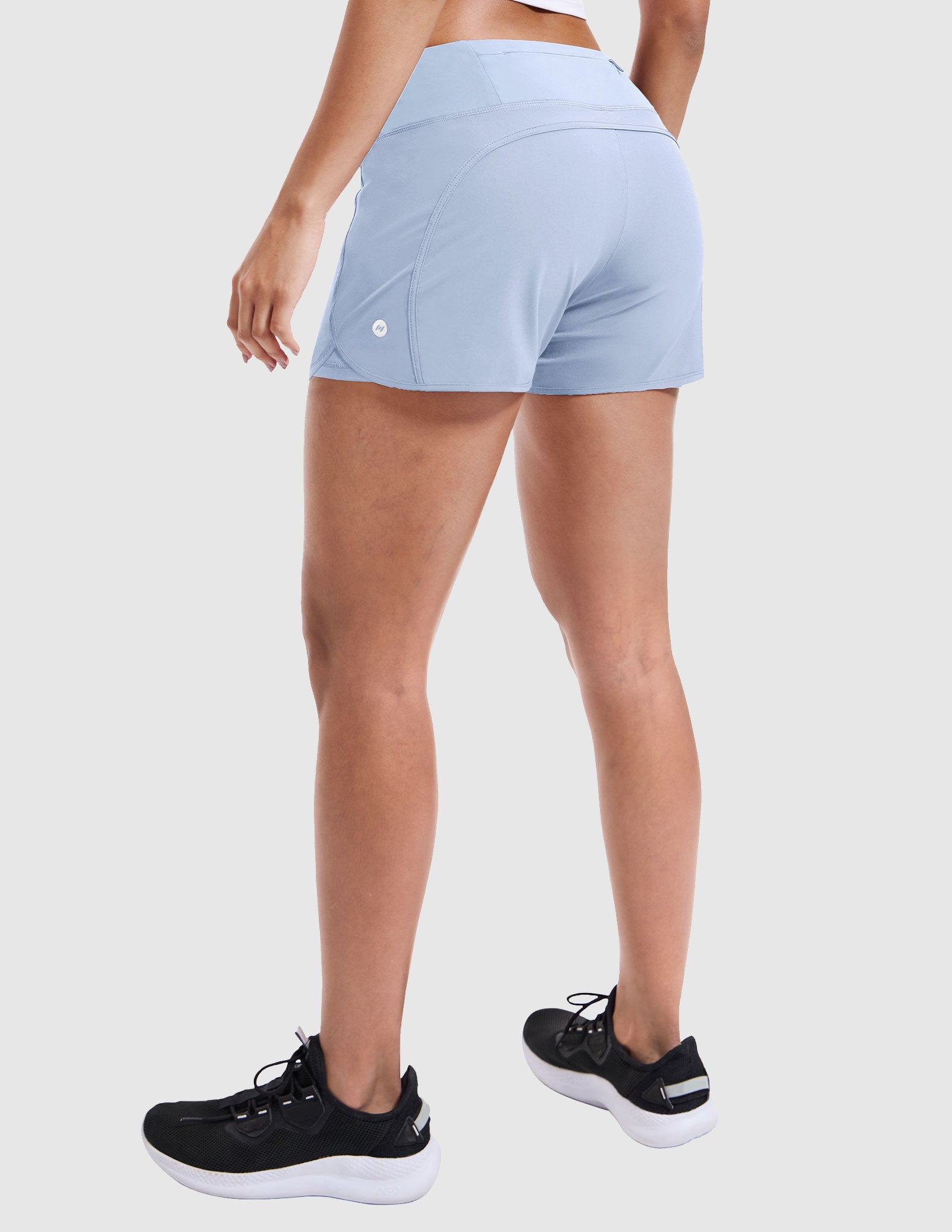 mier-pacelite-women-s-2-in-1-running-shorts-3-high-waisted-quick-dry-shorts-with image 1