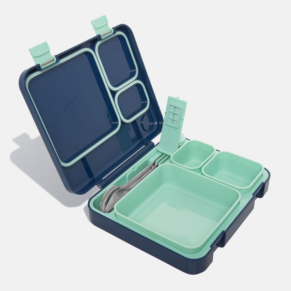 built-bento-lunch-box-with-built-in-phone-stand-3-containers-and-stainless-steel image 4