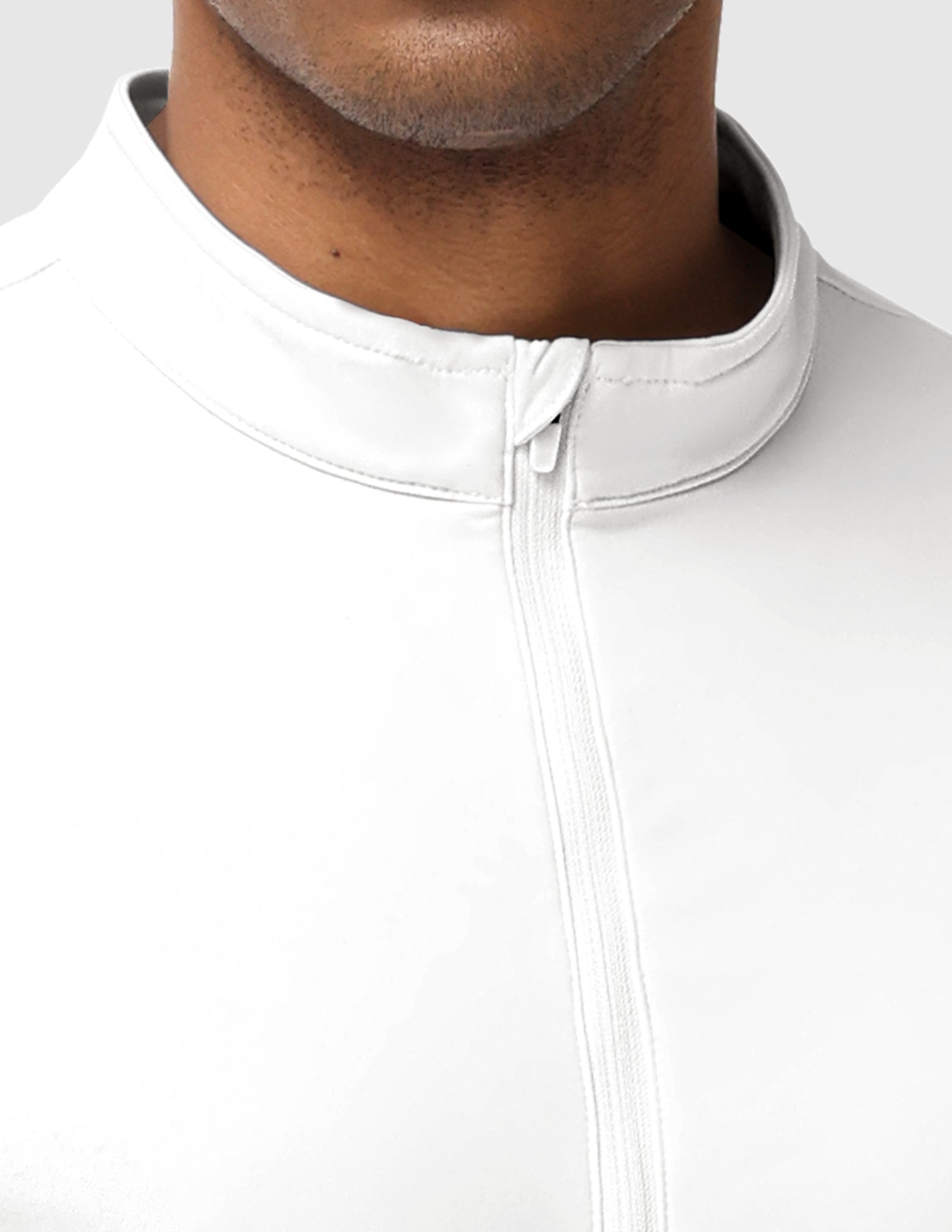 mier-brushed-fleece-lined-quarter-zip-pullover-midweight-men-s-long-sleeve image 6