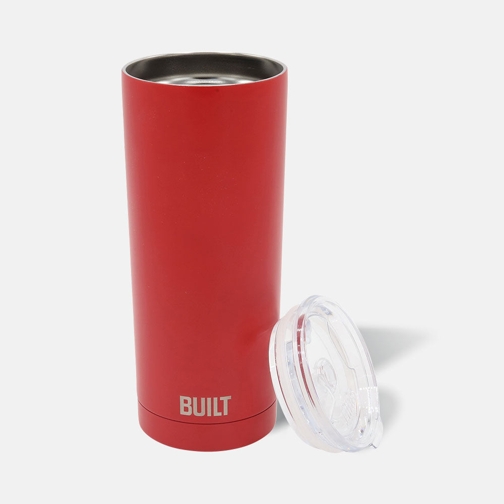 built-20oz-double-wall-stainless-steel-tumbler-one-slide-lid-cold-24-hours-hot-6 image 2