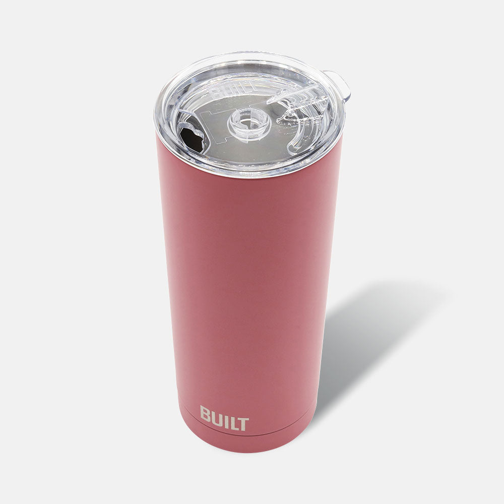 built-20oz-double-wall-stainless-steel-tumbler-one-slide-lid-cold-24-hours-hot-6 image 7