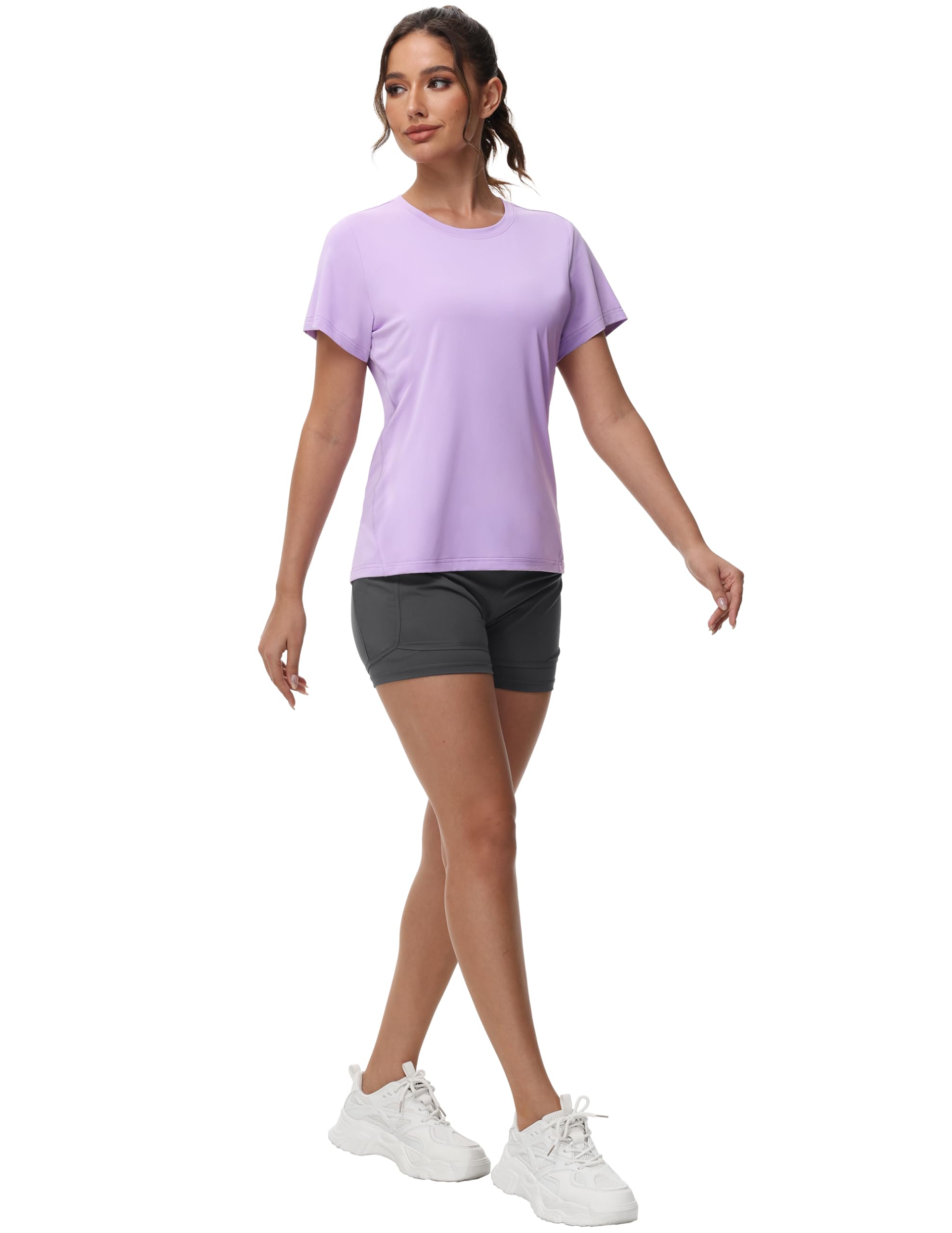 mier-breezerun-women-s-quick-dry-athletic-running-t-shirt image 7