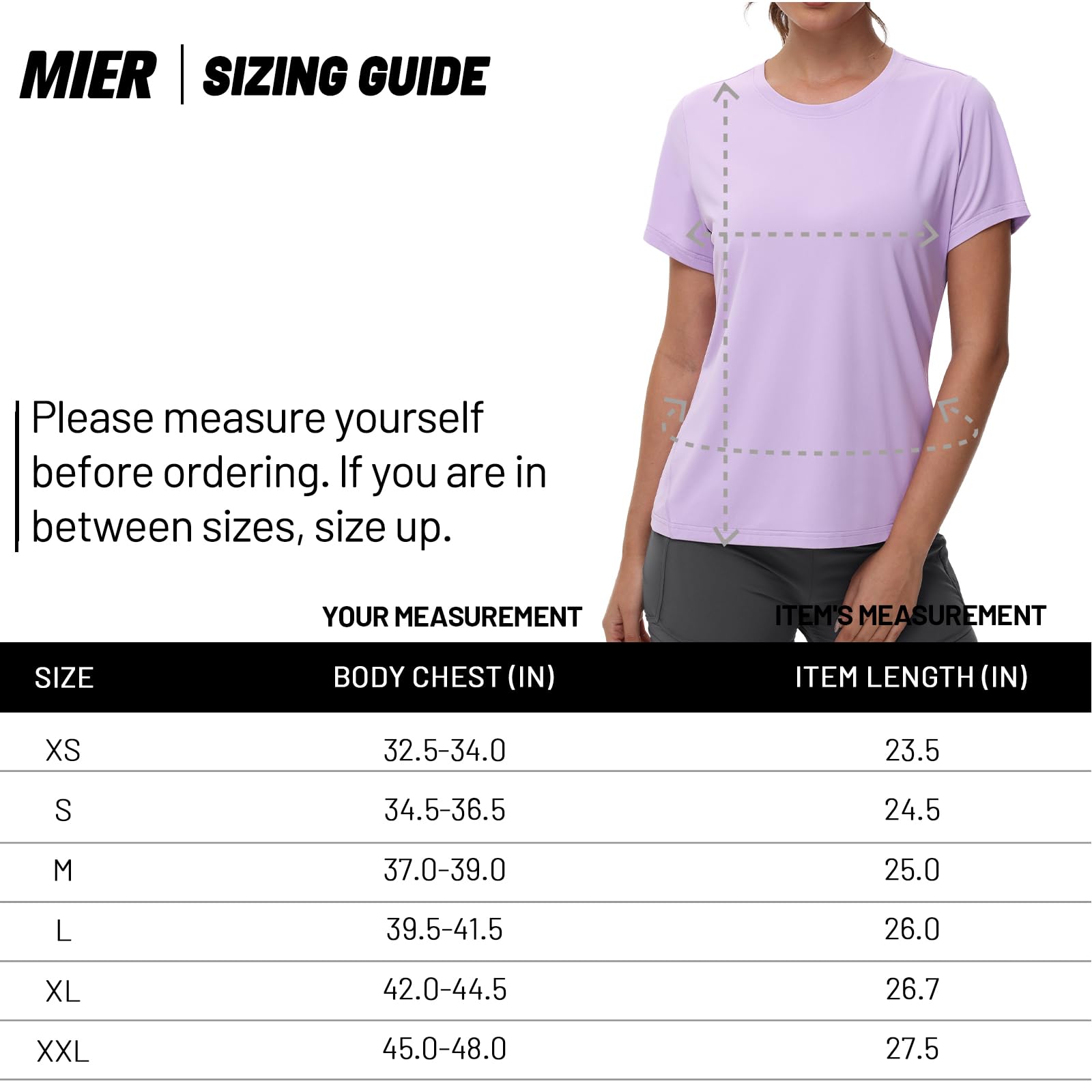 mier-breezerun-women-s-quick-dry-athletic-running-t-shirt image 8