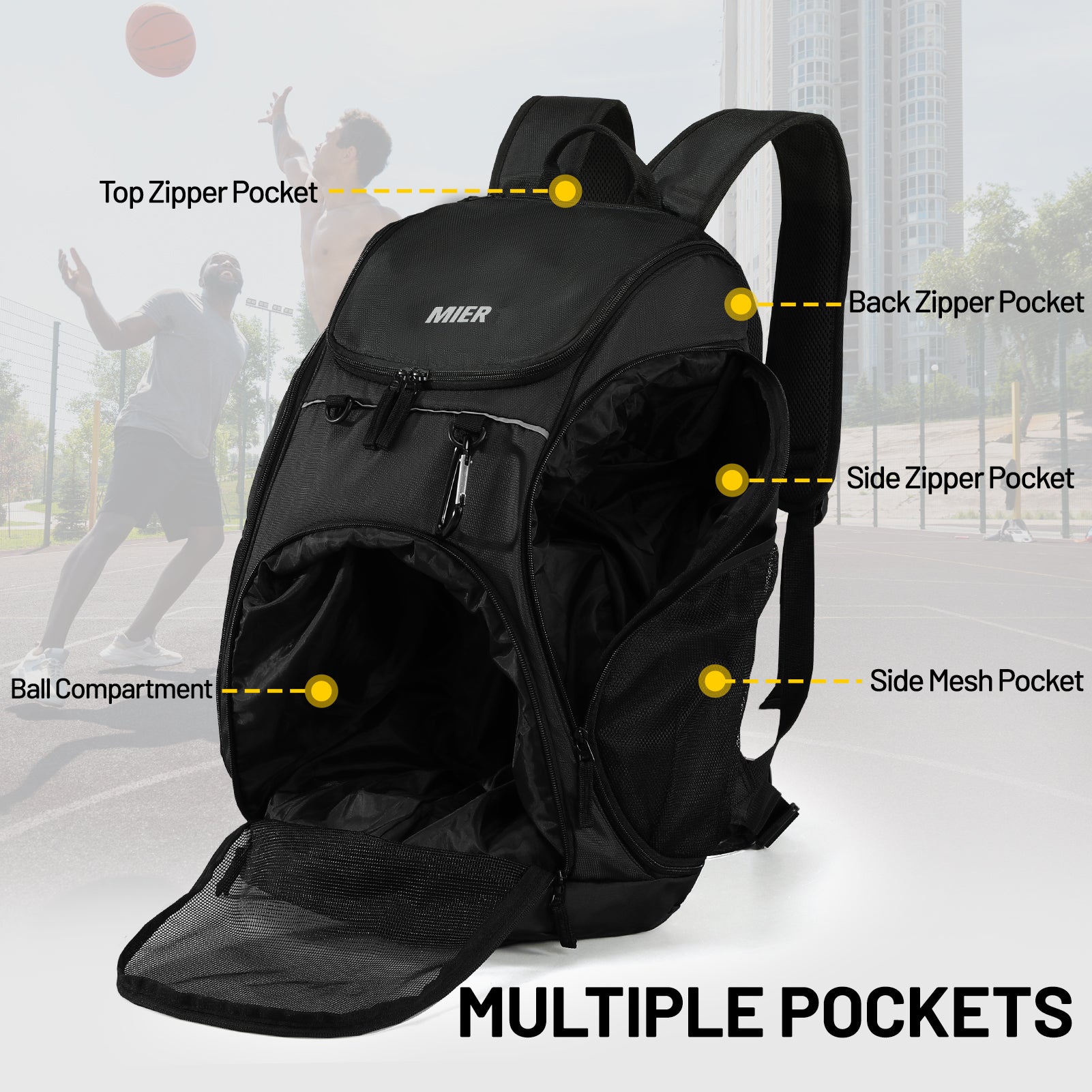 mier-40l-basketball-backpack-large-sports-gym-bag-with-ventilated-shoe-compartme image 7