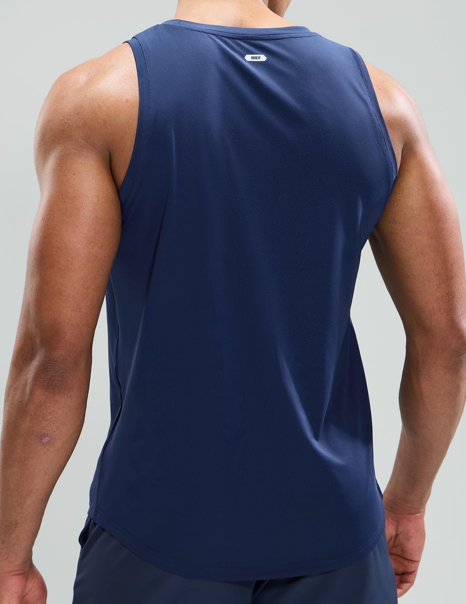 mier-breezerun-men-s-sleeveless-running-tank-quick-dry-4-way-stretch-sprintdry-w image 8