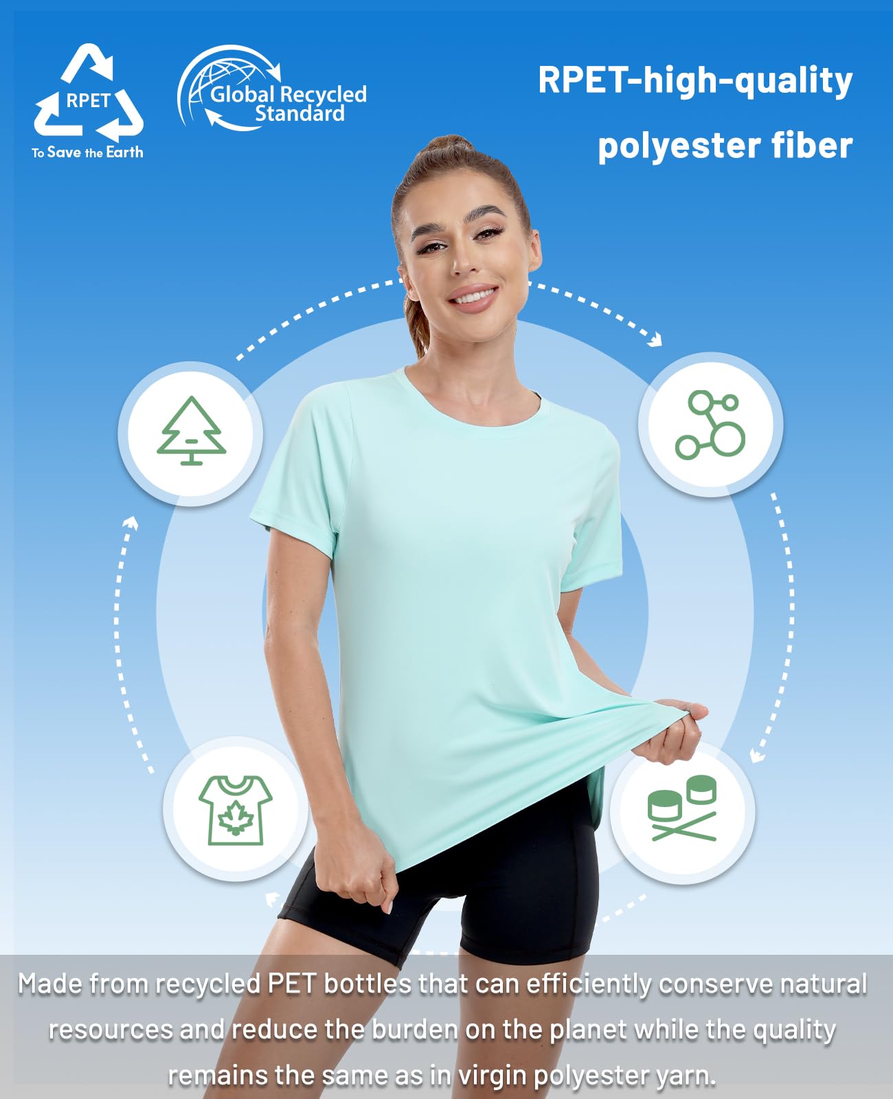 mier-women-s-tempocool-upf-50-recycled-polyester-sun-protection-t-shirt image 6