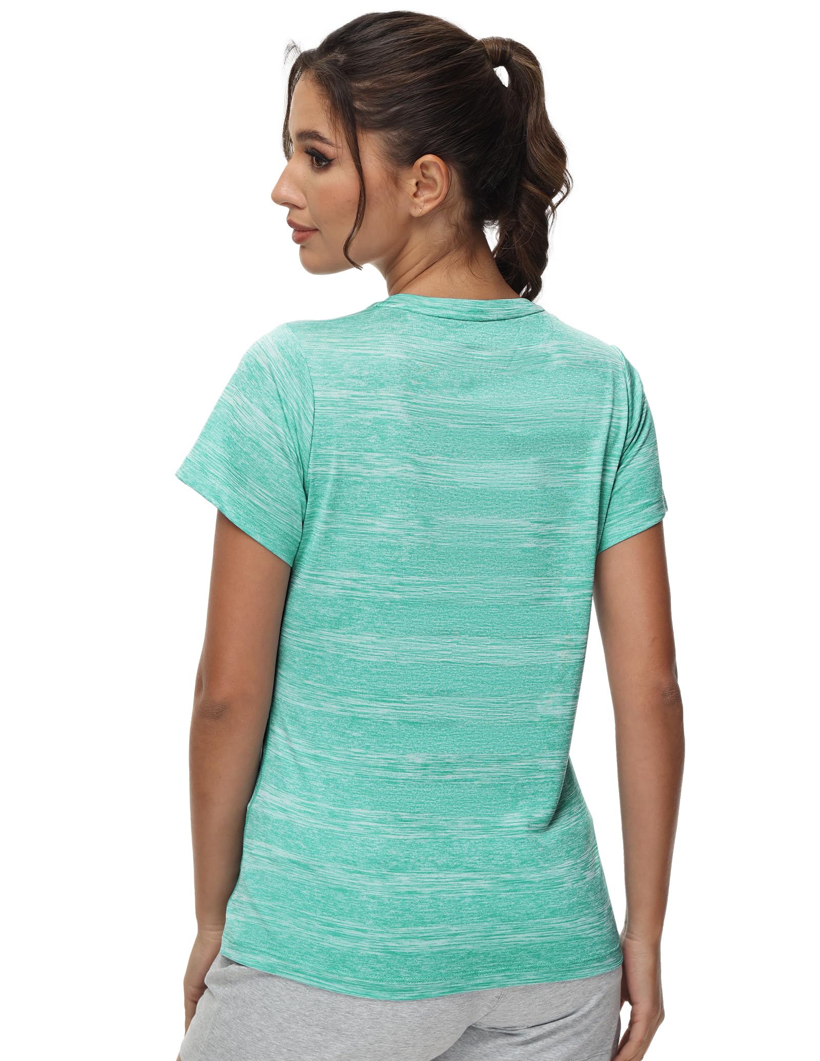 mier-women-s-athletic-t-shirt-quick-dry-moisture-wicking-performance-tee image 3