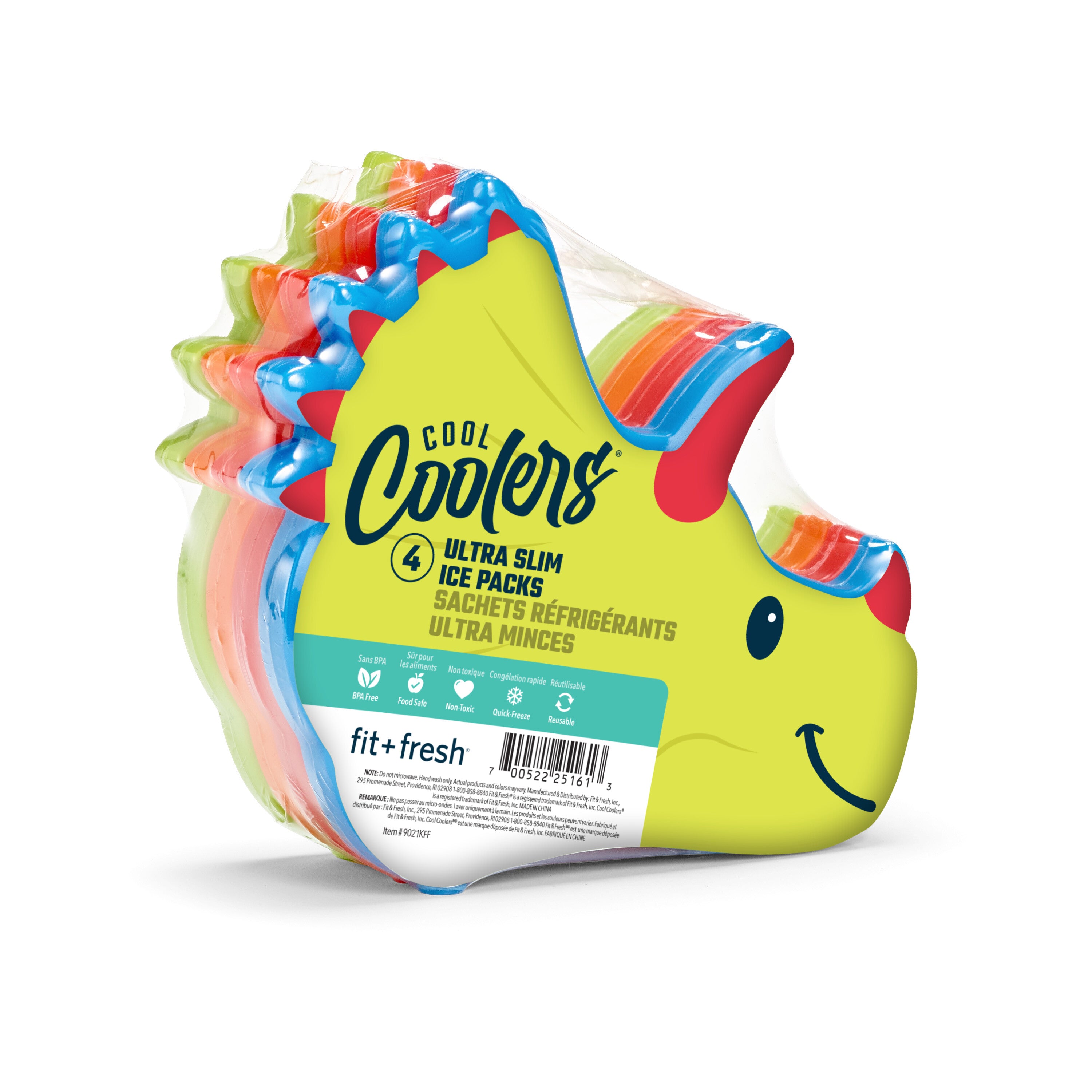 fit-fresh-cool-coolers-kids-shaped-slim-ice-packs-dinosaur-0-5-thin-lunch-box-ic image 1