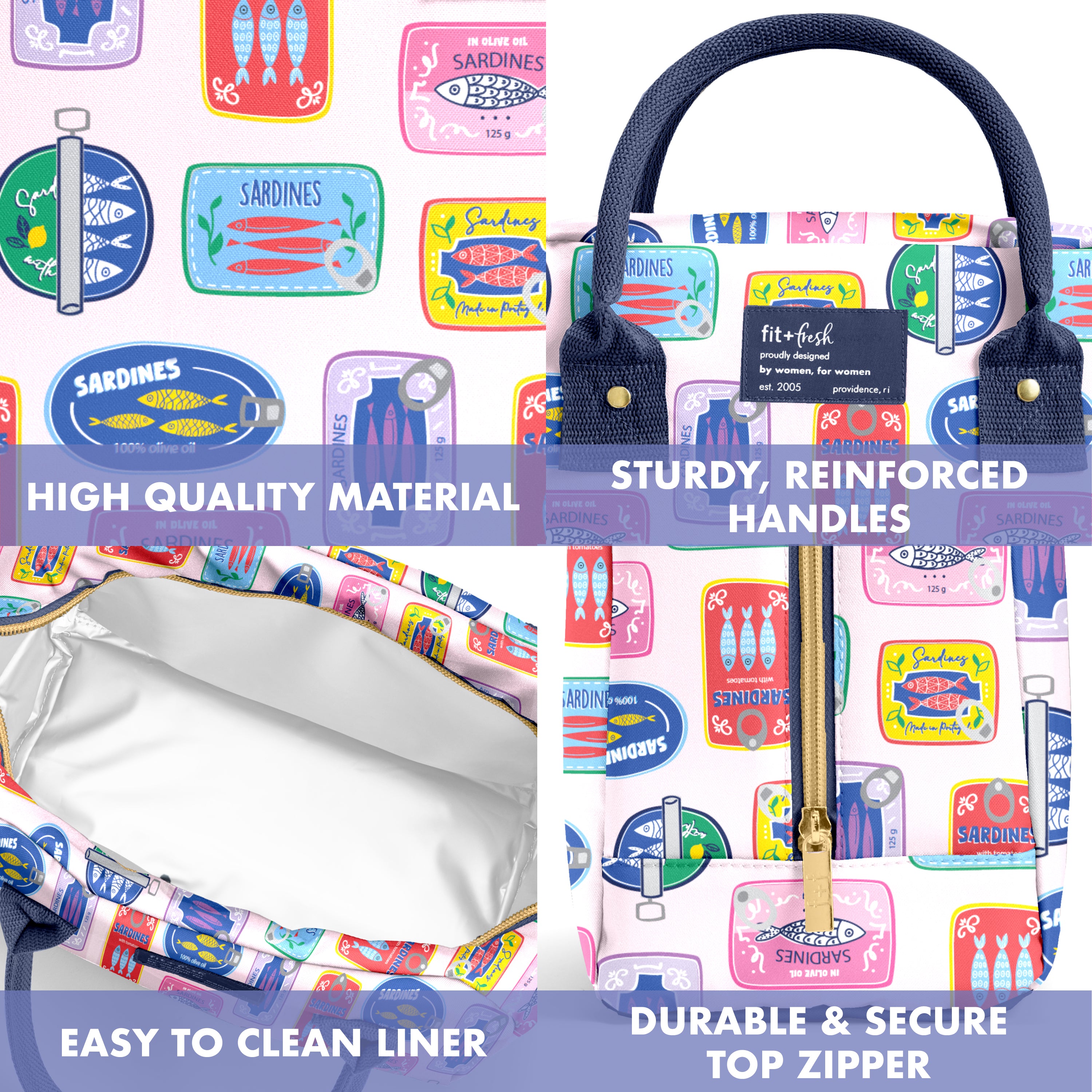 fit-fresh-bloomington-lunch-bag-with-lunch-kit-assorted-sardine-cans image 4