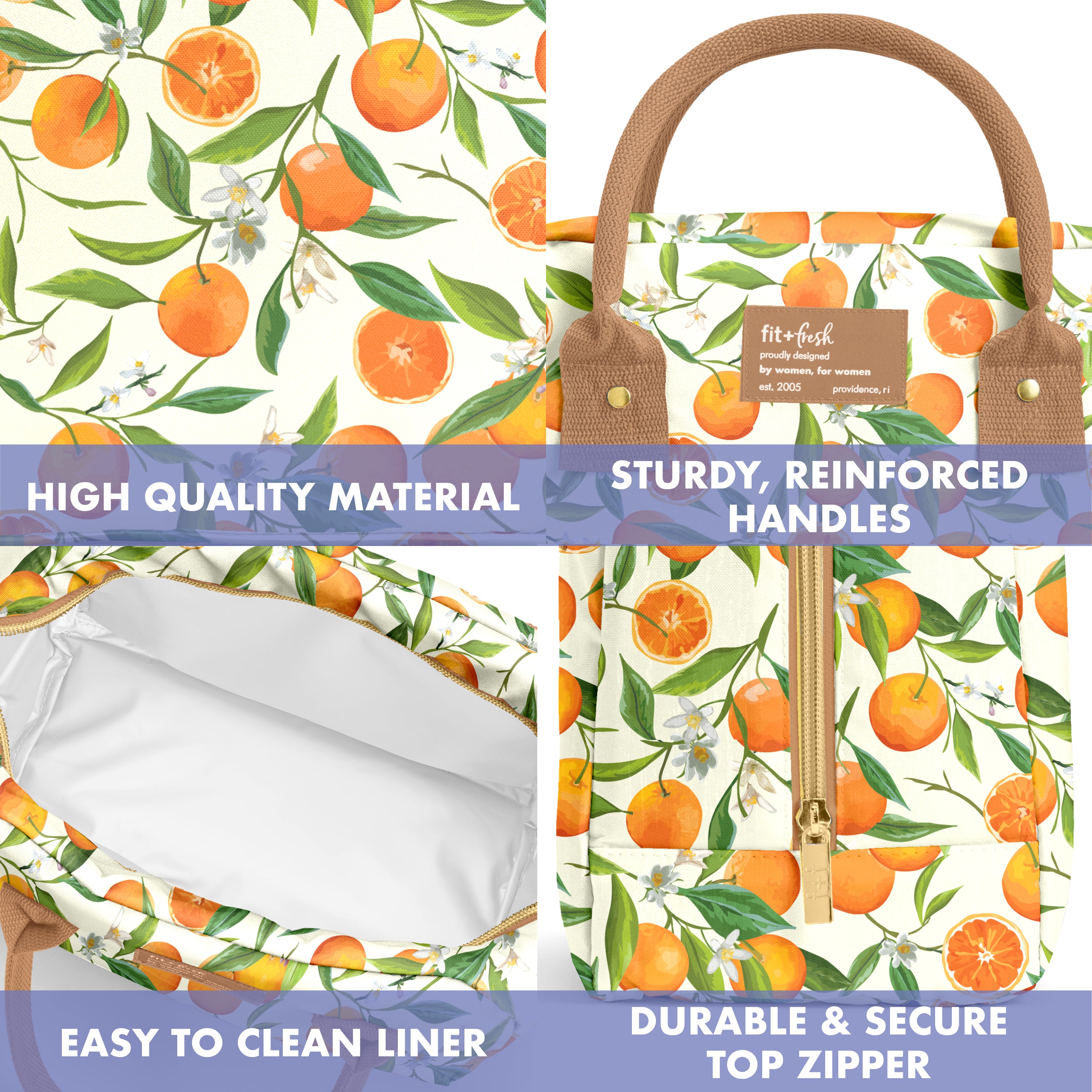fit-fresh-bloomington-insulated-lunch-bag-with-lunch-kit-2-matching-containers-w image 4
