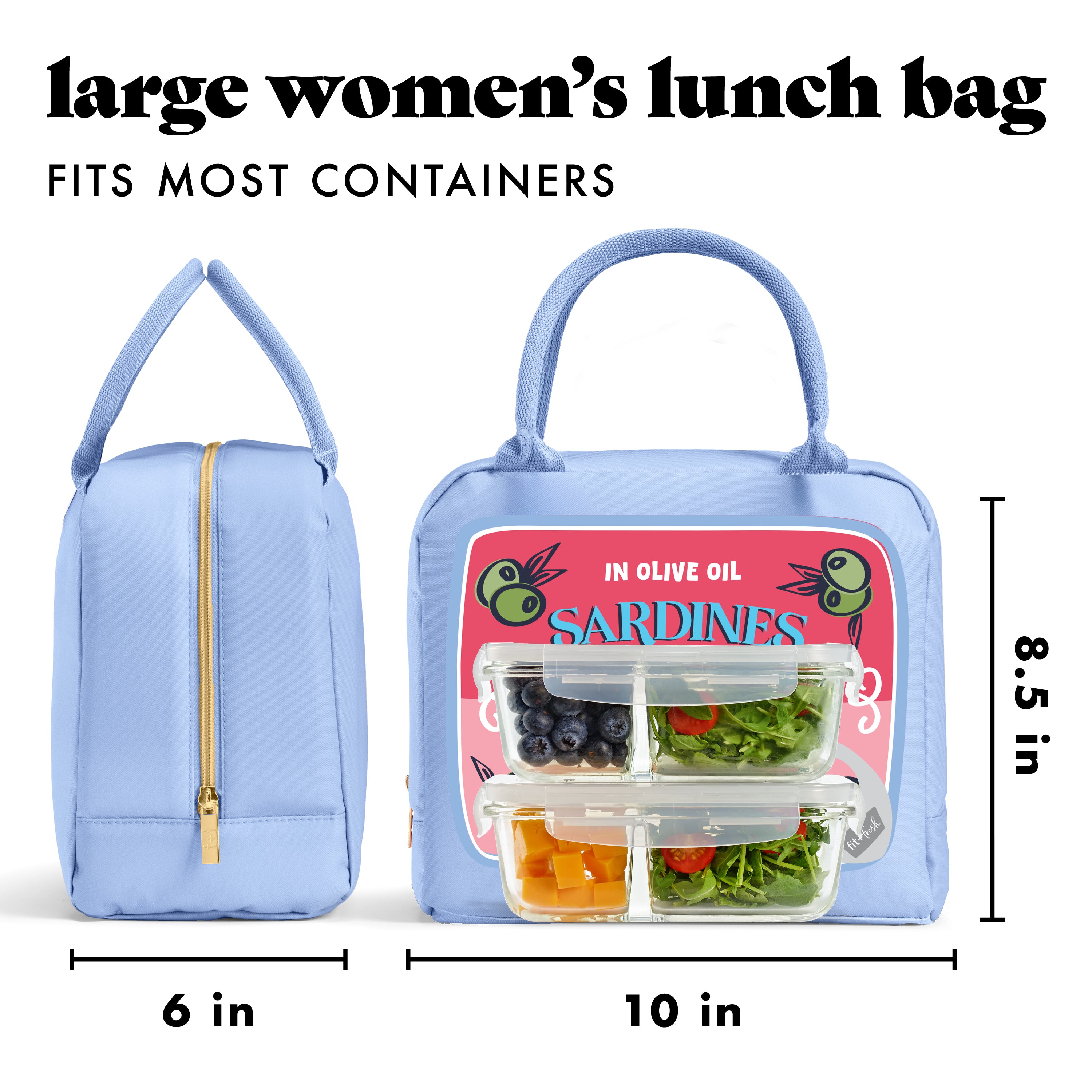 fit-fresh-bloomington-lunch-bag-with-lunch-kit-rose-sardine-can-insulated-lunch- image 3