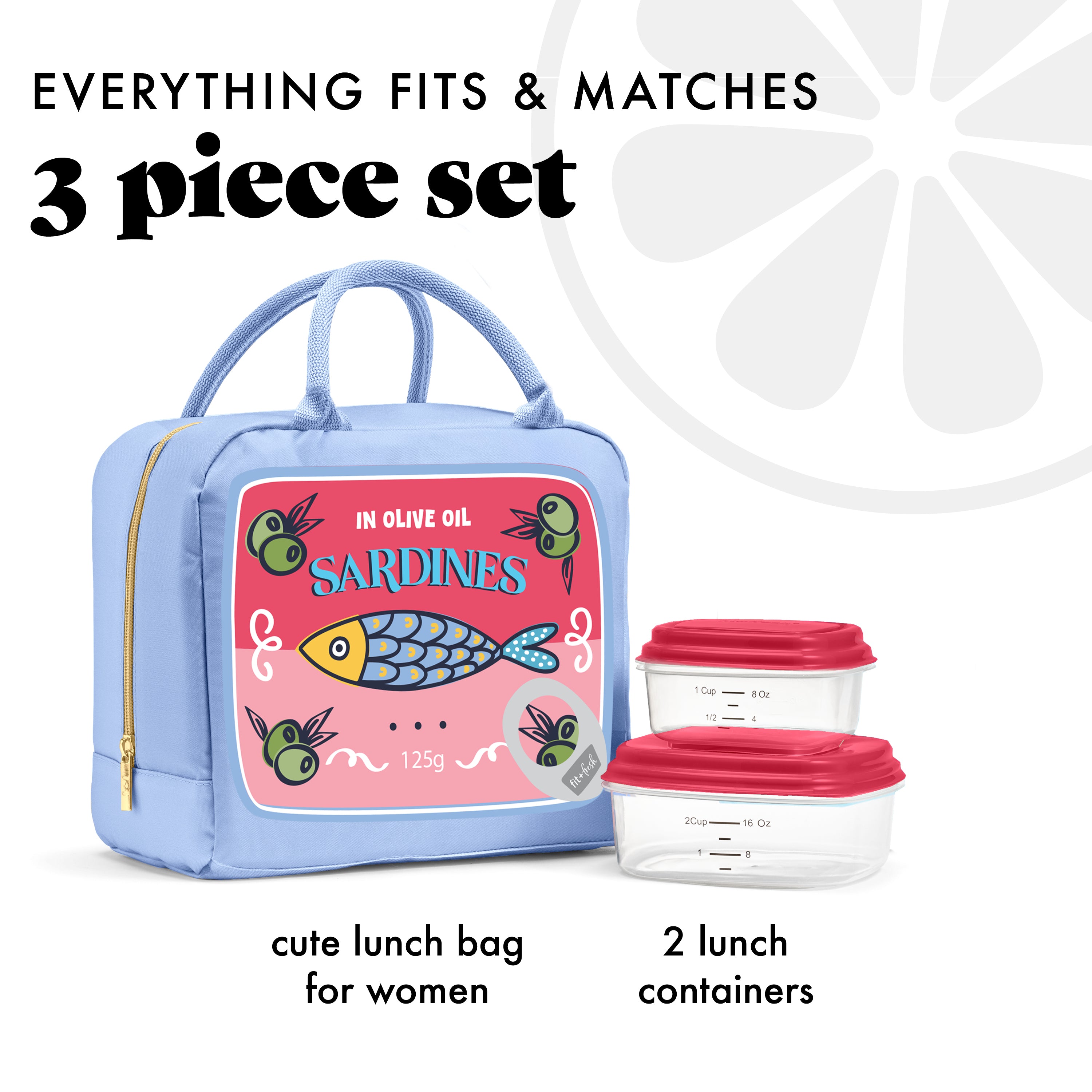 fit-fresh-bloomington-lunch-bag-with-lunch-kit-rose-sardine-can-insulated-lunch- image 2