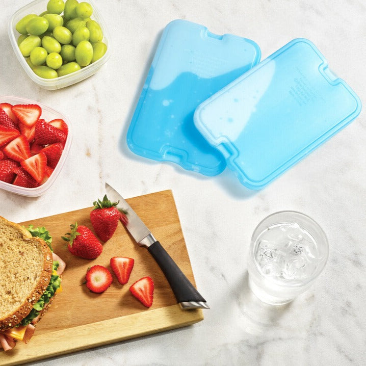 fit-fresh-cool-coolers-xl-hard-ice-packs-clear-blue-extra-large-slim-reusable-ic image 2