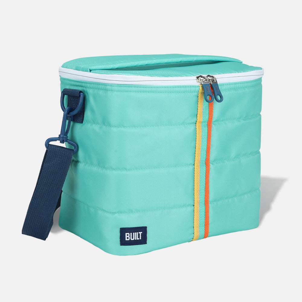 built-puffer-lunch-crossbody-insulated-quilted-lunch-bag-with-removable-adjustab image 6