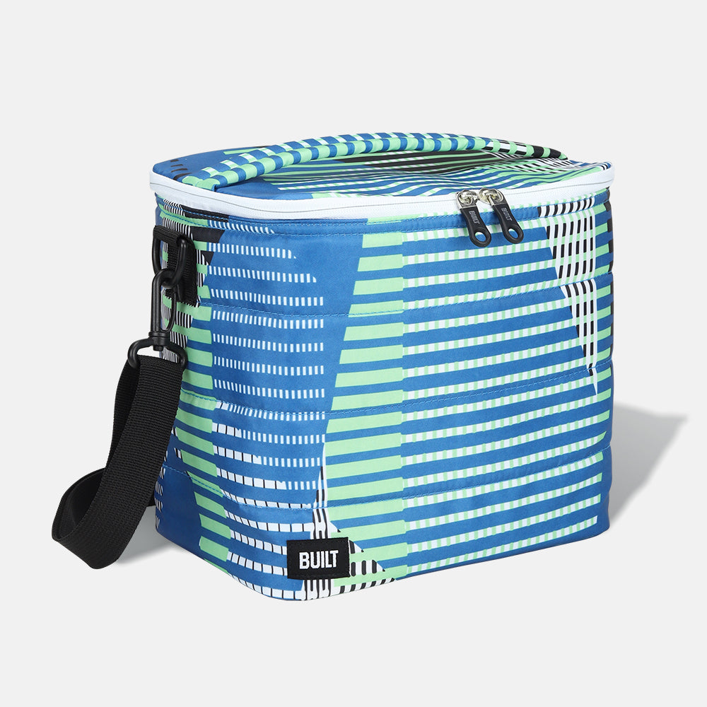 built-puffer-lunch-crossbody-insulated-quilted-lunch-bag-with-removable-adjustab image 1