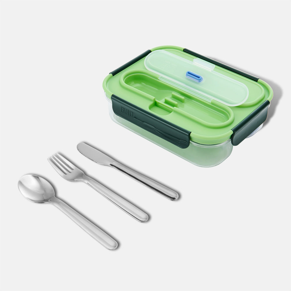 built-gourmet-2-compartment-bento-with-ice-pack-microwave-safe-leak-proof-lunch- image 2