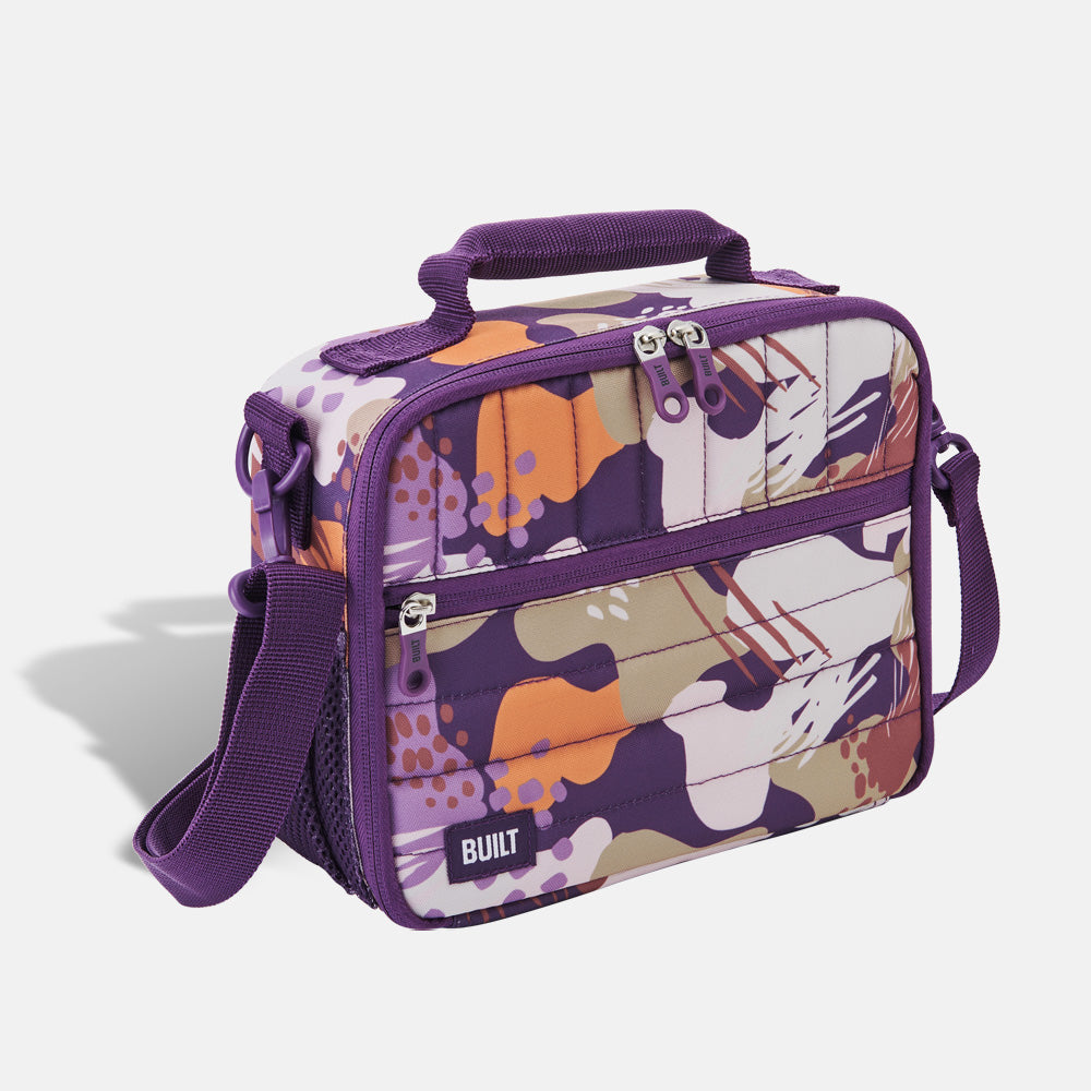 built-puffer-lunch-box-quilted-insulated-lunch-bag-with-removable-crossbody-stra image 4