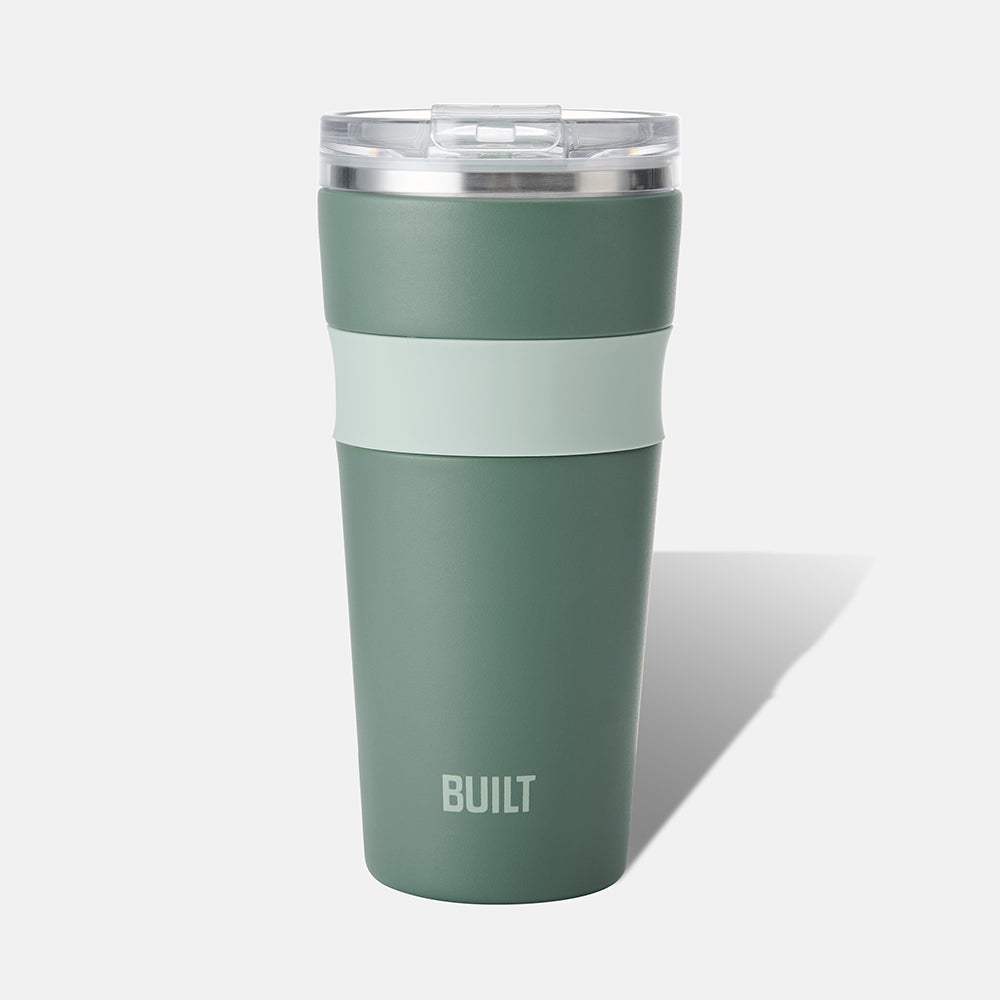built-24oz-shasta-stainless-steel-tumbler-with-leak-proof-flip-lid-and-silicone- image 1