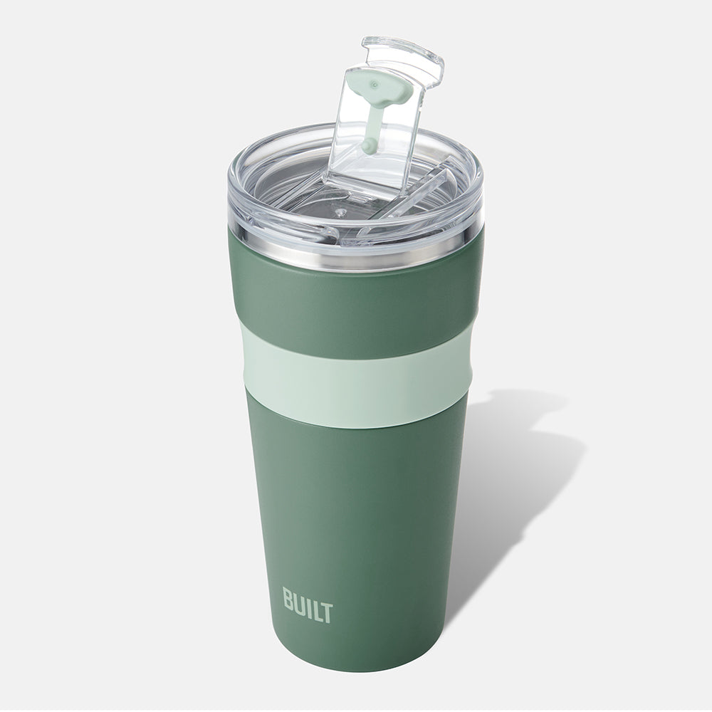 built-24oz-shasta-stainless-steel-tumbler-with-leak-proof-flip-lid-and-silicone- image 3
