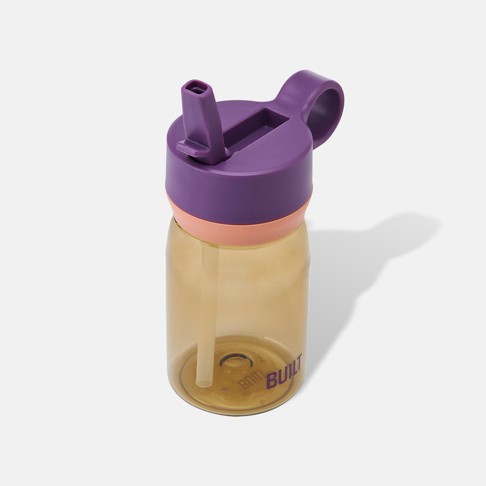built-12oz-cascade-bottle-with-straw-lid-compact-kids-friendly-water-bottle-that image 2