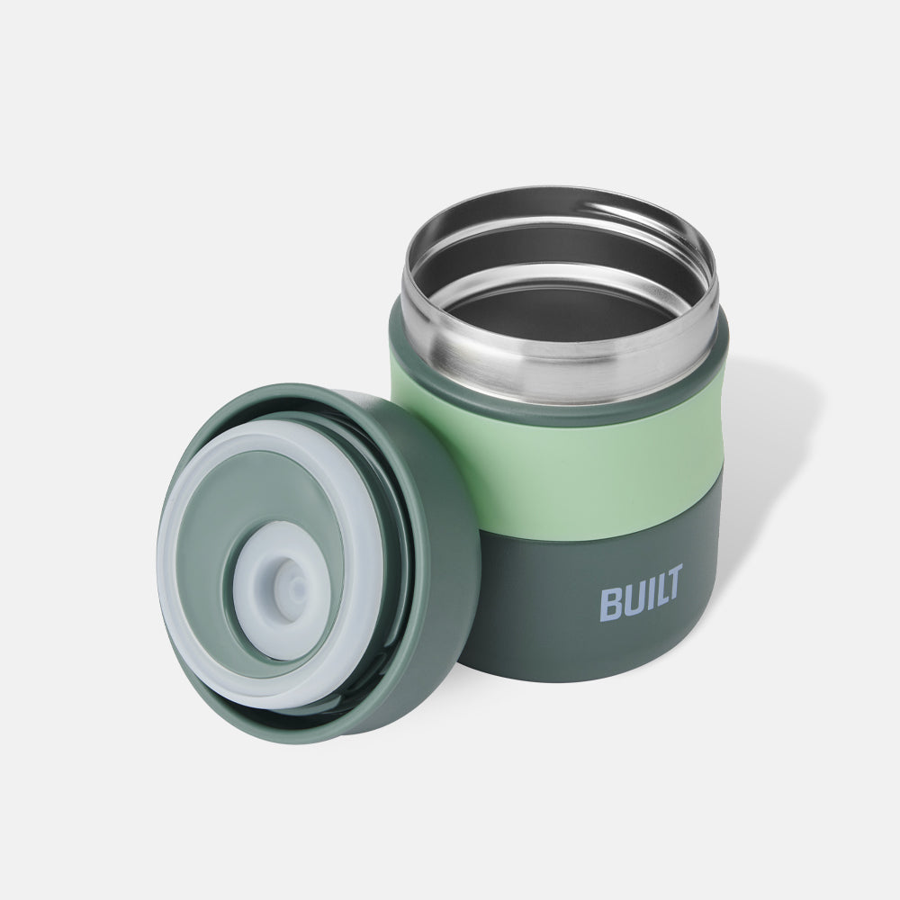 built-10oz-insulated-stainless-steel-food-jar-wide-mouth-soft-rubber-grip-cool-t image 5