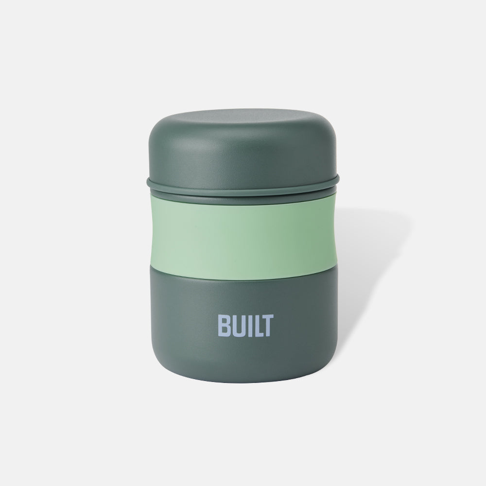 built-10oz-insulated-stainless-steel-food-jar-wide-mouth-soft-rubber-grip-cool-t image 4