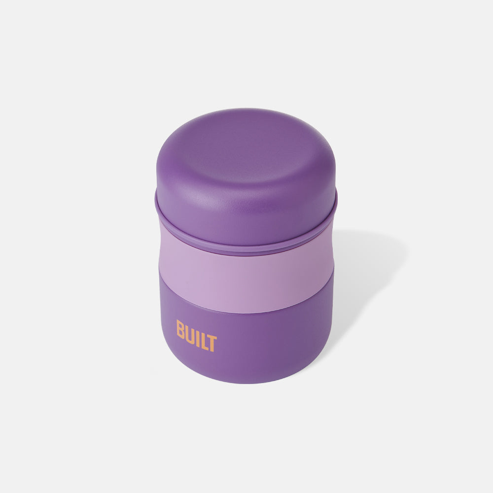built-10oz-insulated-stainless-steel-food-jar-wide-mouth-soft-rubber-grip-cool-t image 3