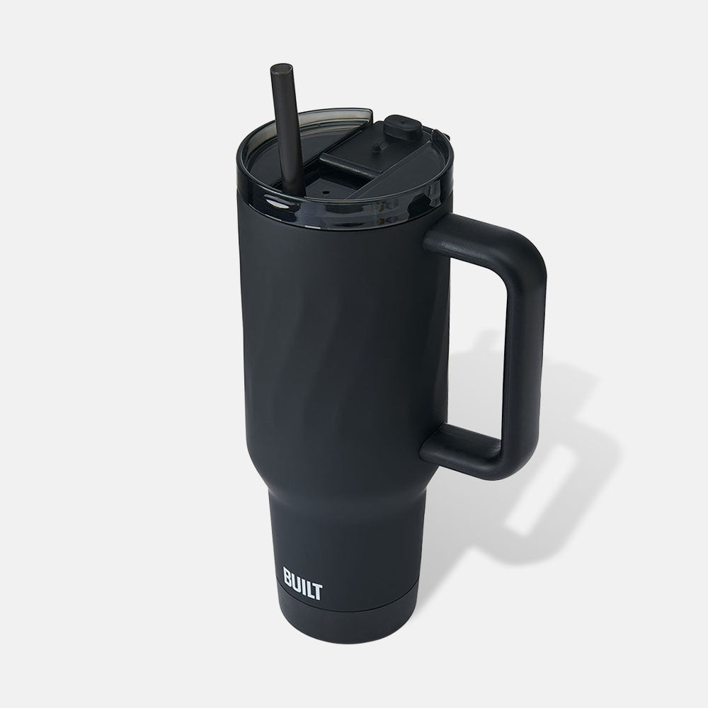 built-40oz-wave-tumbler-double-wall-vacuum-insulated-stainless-steel-with-flip-u image 2