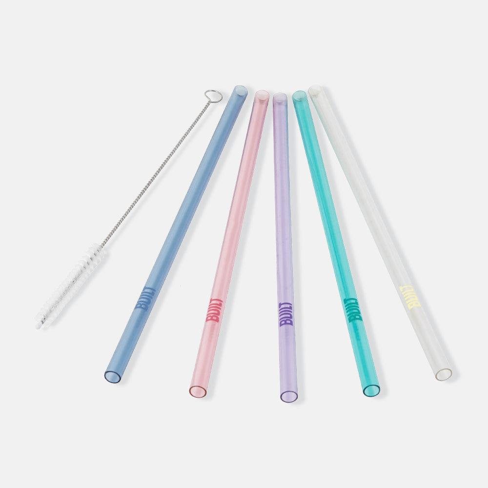 built-tritan-straw-set-with-cleaner-5-reusable-bpa-free-straws-and-cleaning-brus image 3