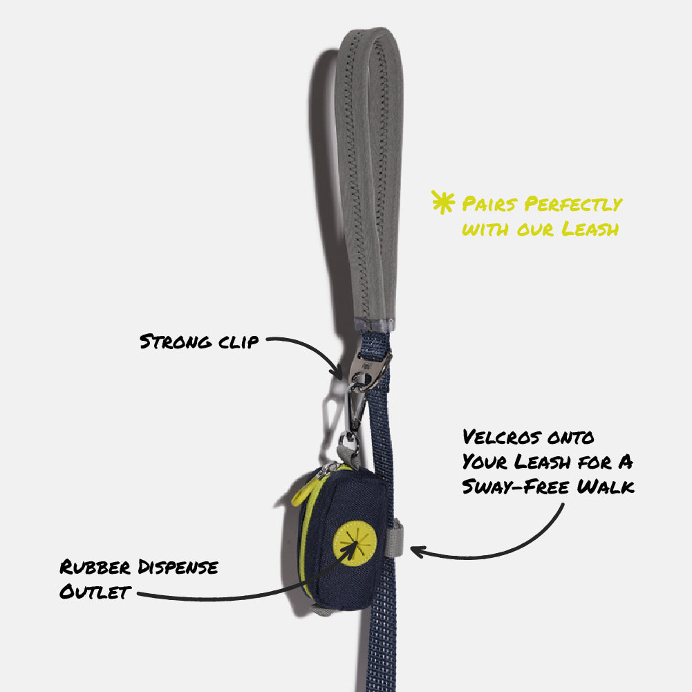 built-dog-waste-bag-leash-pouch-single-compartment-bag-dispenser-with-silicone-p image 4