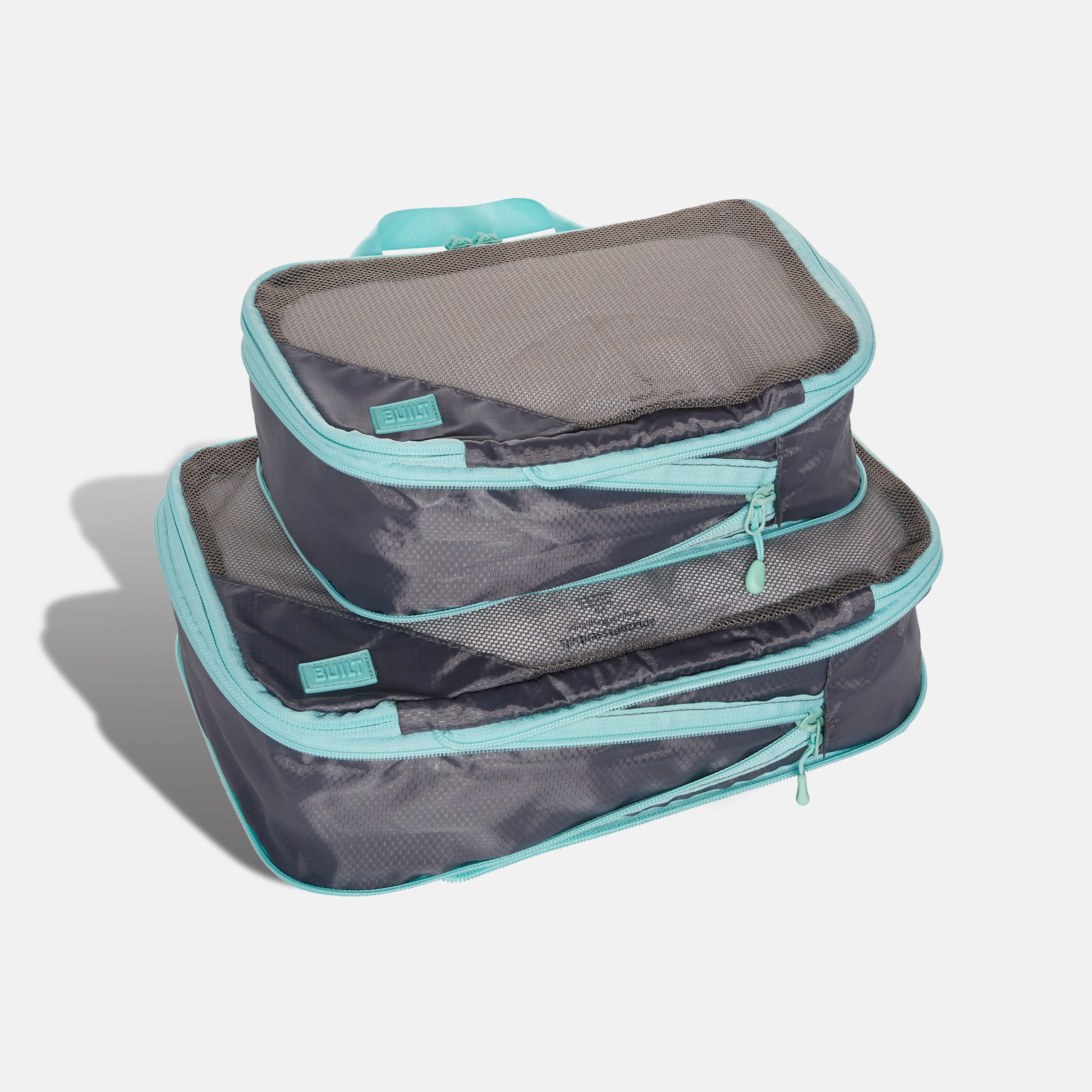 built-compression-travel-cube-2-piece-set-small-and-medium-packing-cubes-with-co image 1