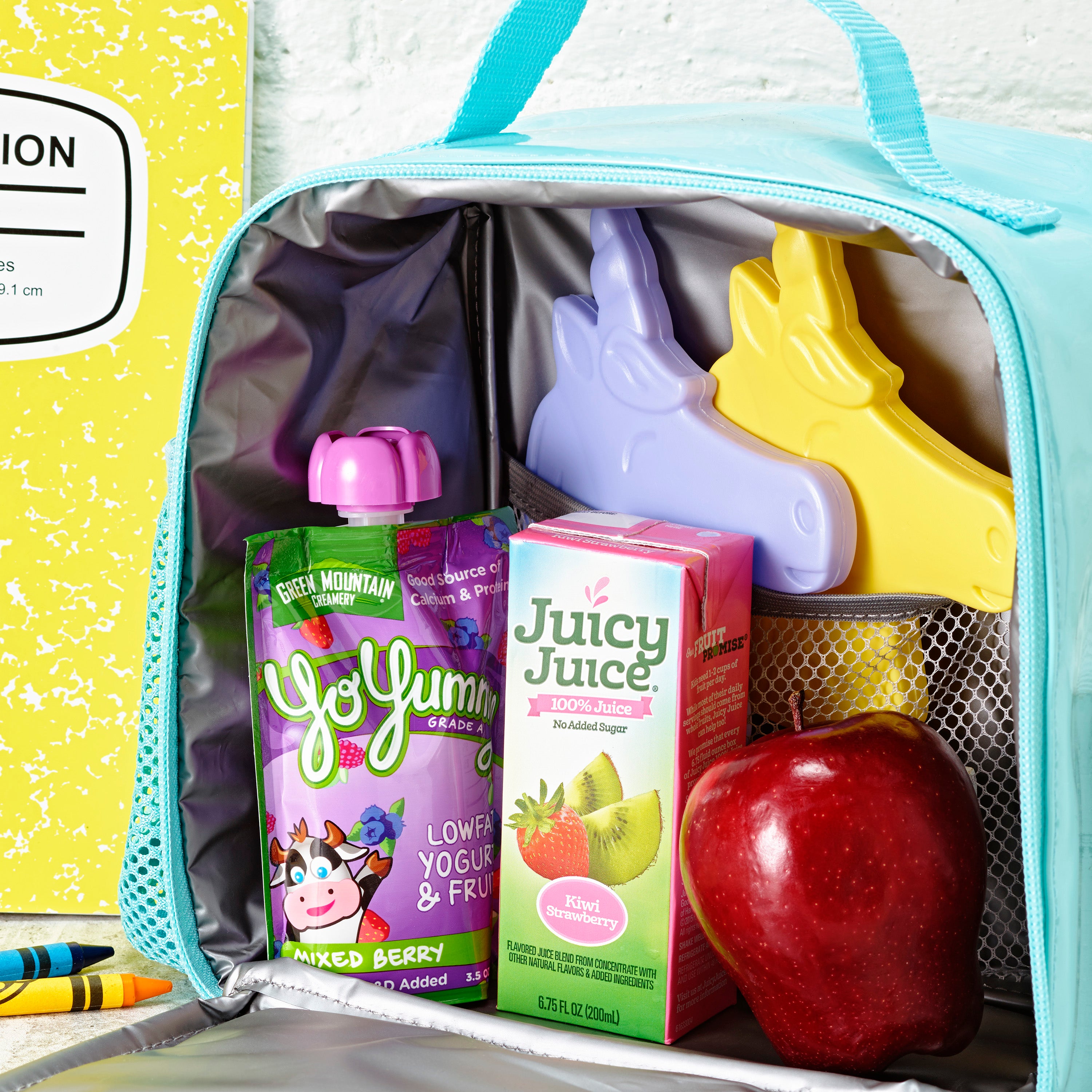 fit-fresh-cool-coolers-kids-shaped-ice-packs-unicorn-slim-0-5-reusable-lunch-box image 4