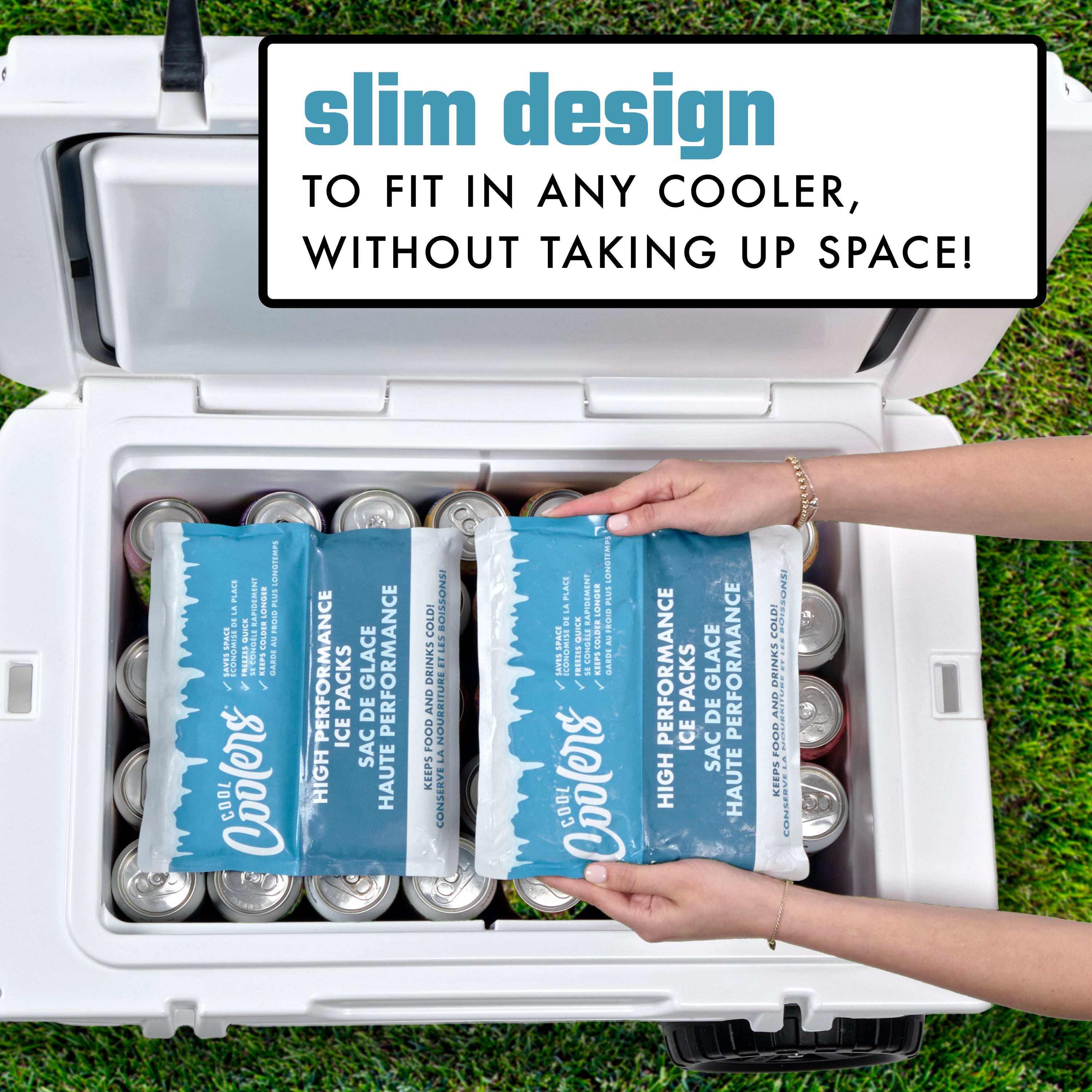 fit-fresh-cool-coolers-xxl-high-performance-cooler-ice-packs-blue-10-x8-5-reusab image 6
