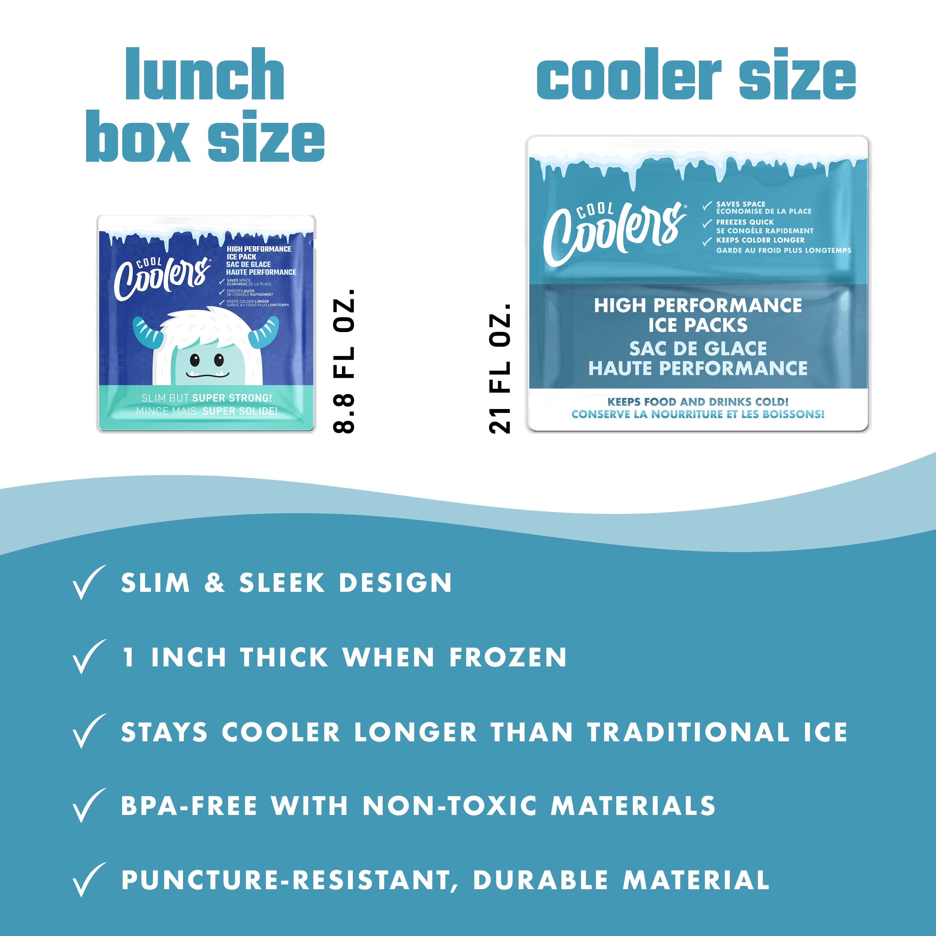 fit-fresh-cool-coolers-xxl-high-performance-cooler-ice-packs-blue-10-x8-5-reusab image 8