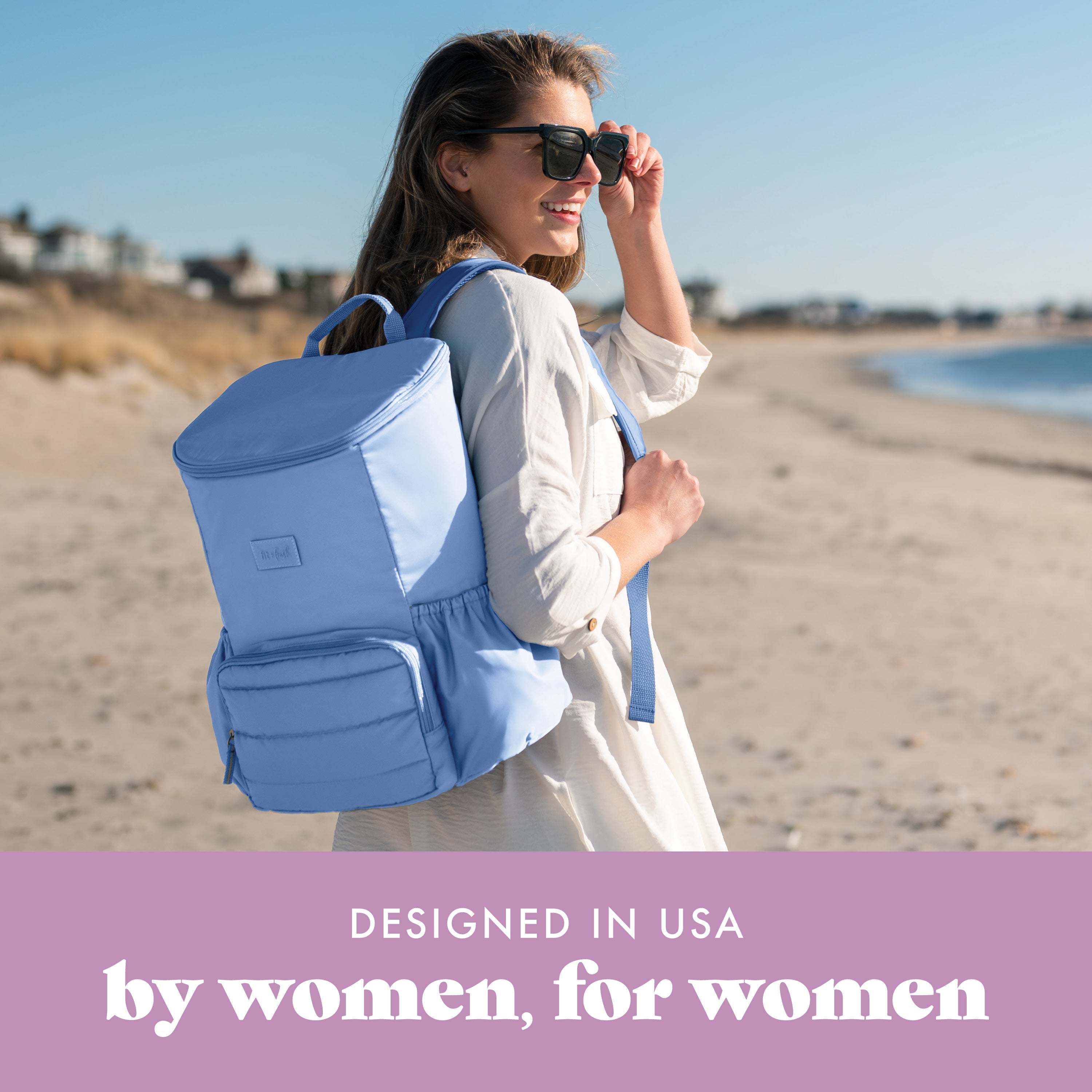 fit-fresh-izzy-24-can-insulated-backpack-cooler-cornflower image 6