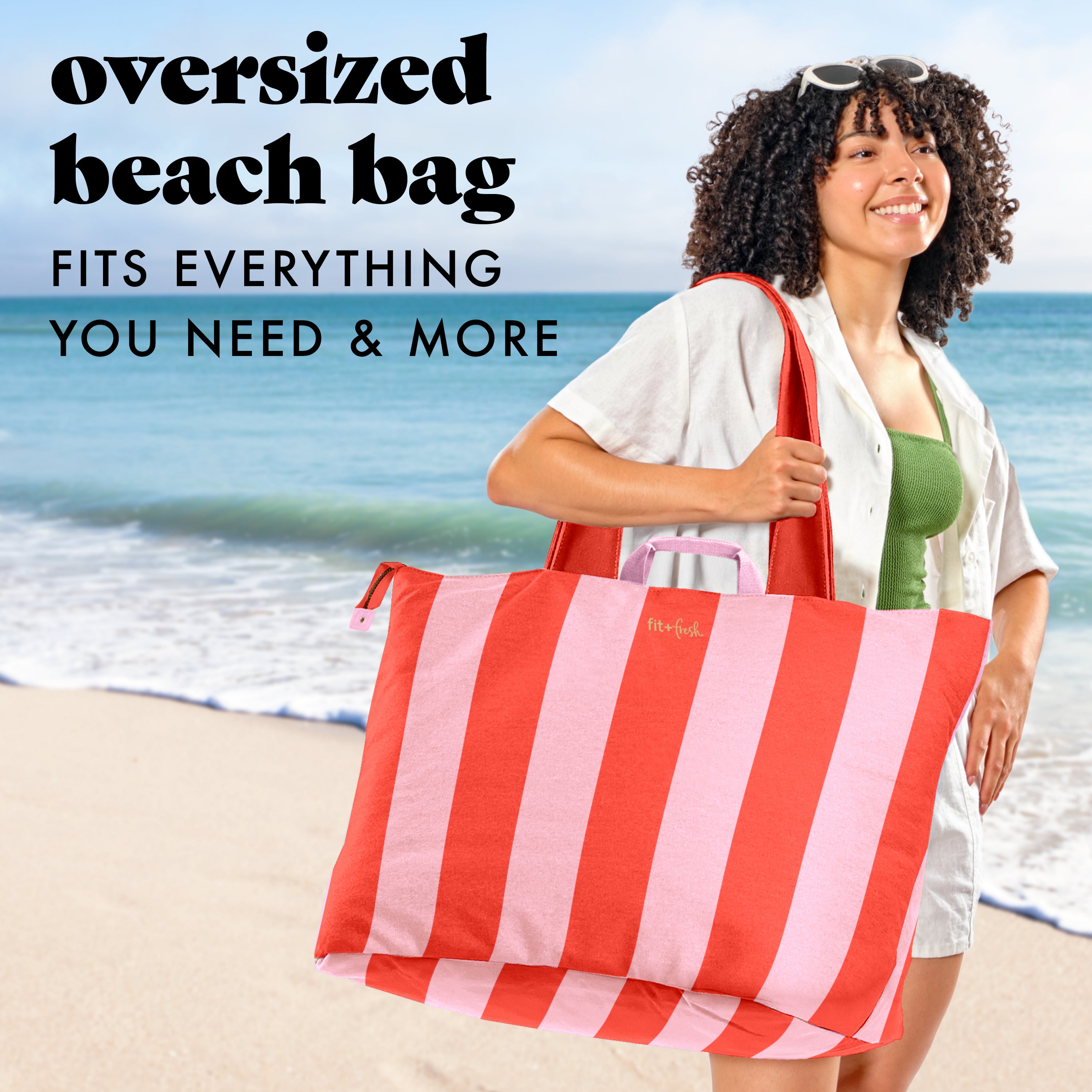 fit-fresh-all-the-things-xl-travel-tote-bag-daiquiri-cabana-stripe-22x18x12-extr image 2
