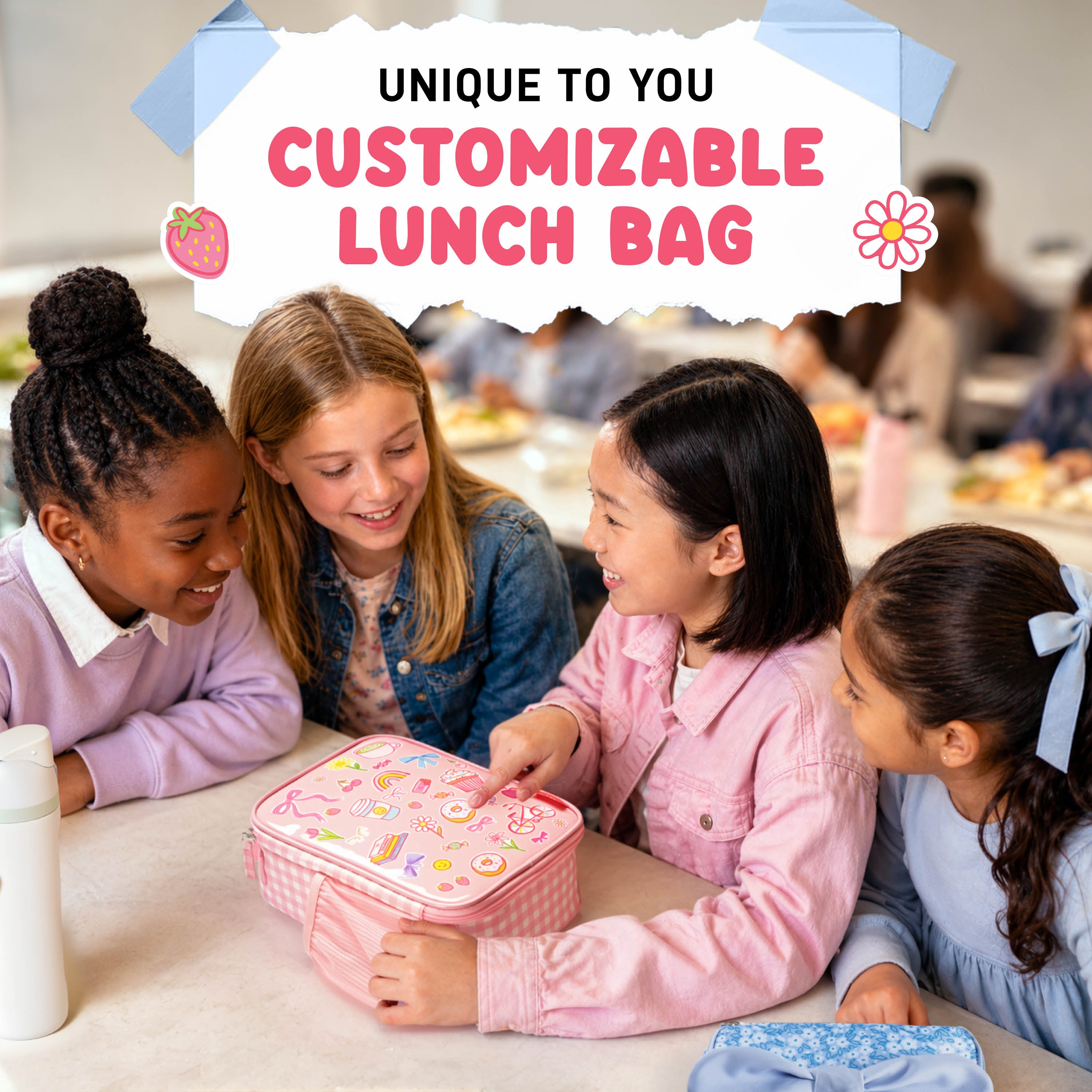fit-fresh-x-pipsticks-sticker-kids-lunch-bag-with-exclusive-pipstickers-sticker- image 2