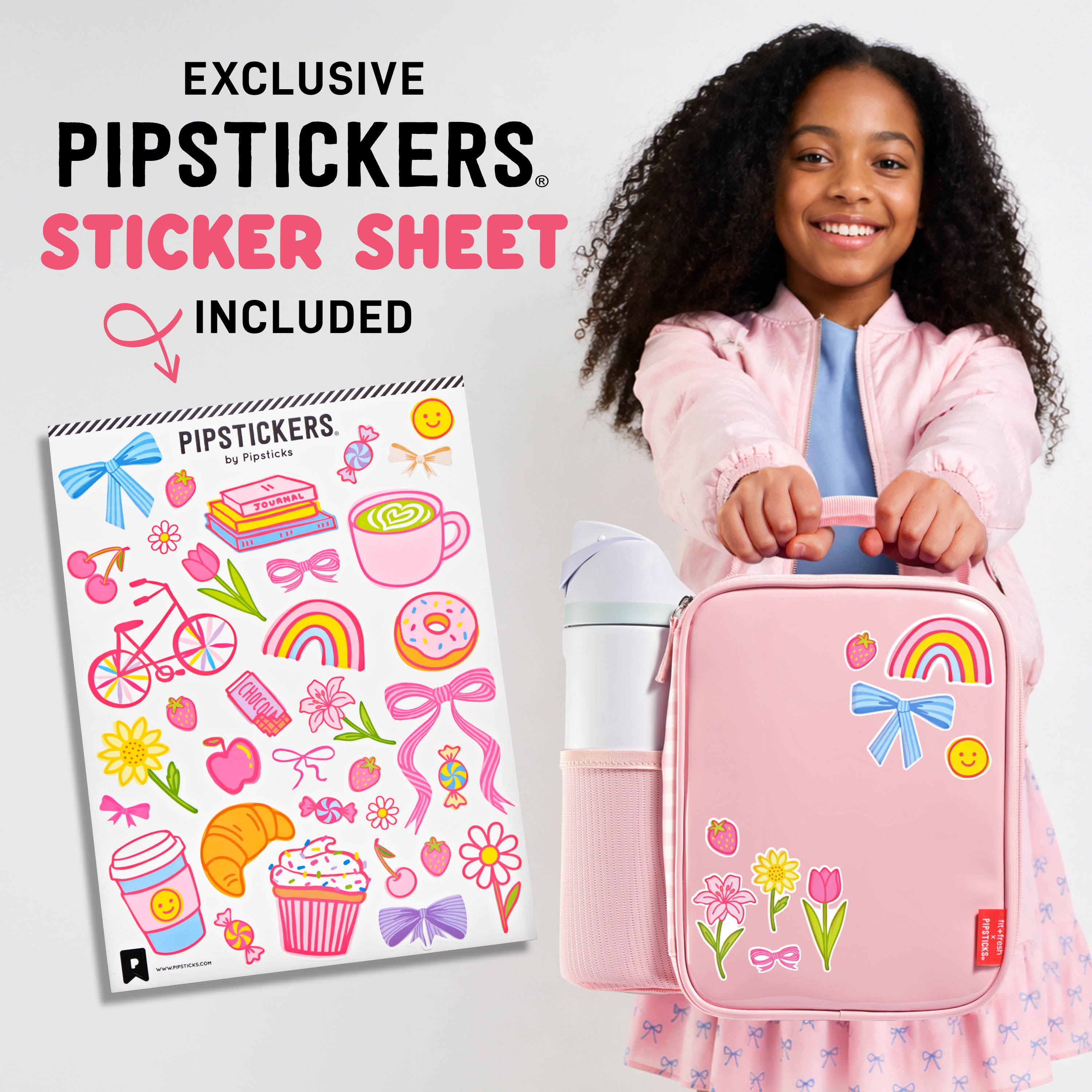 fit-fresh-x-pipsticks-sticker-kids-lunch-bag-with-exclusive-pipstickers-sticker- image 3
