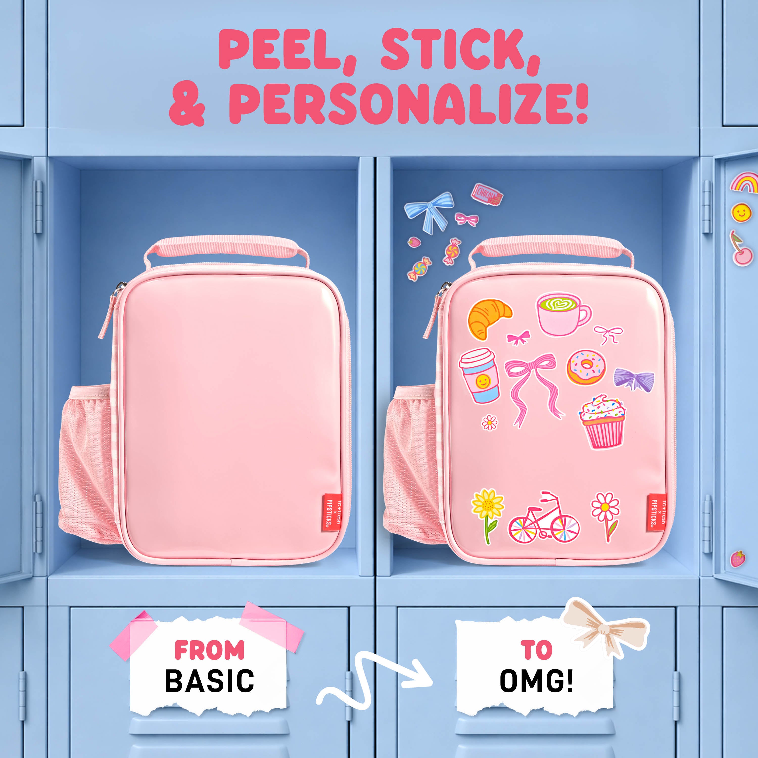 fit-fresh-x-pipsticks-sticker-kids-lunch-bag-with-exclusive-pipstickers-sticker- image 4