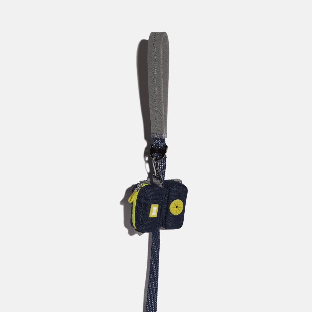 built-duo-dog-leash-bag-dual-compartment-waste-bag-dispenser-treat-pouch-with-le image 2