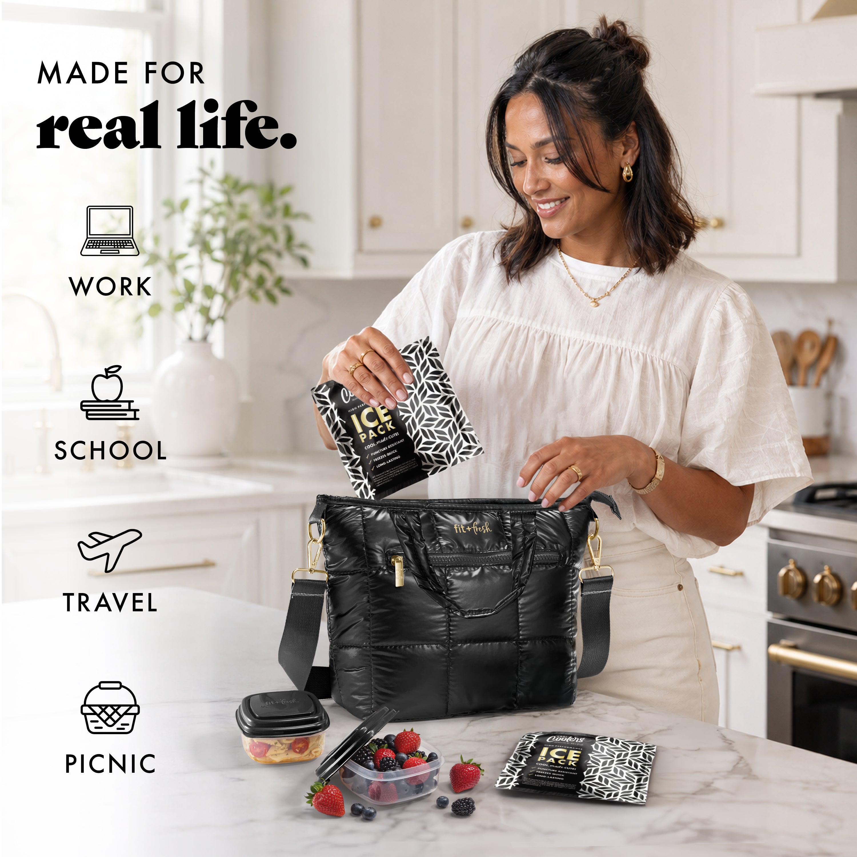 fit-fresh-eliana-insulated-quilted-lunch-tote-with-lunch-kit-2-containers-2-ice- image 7