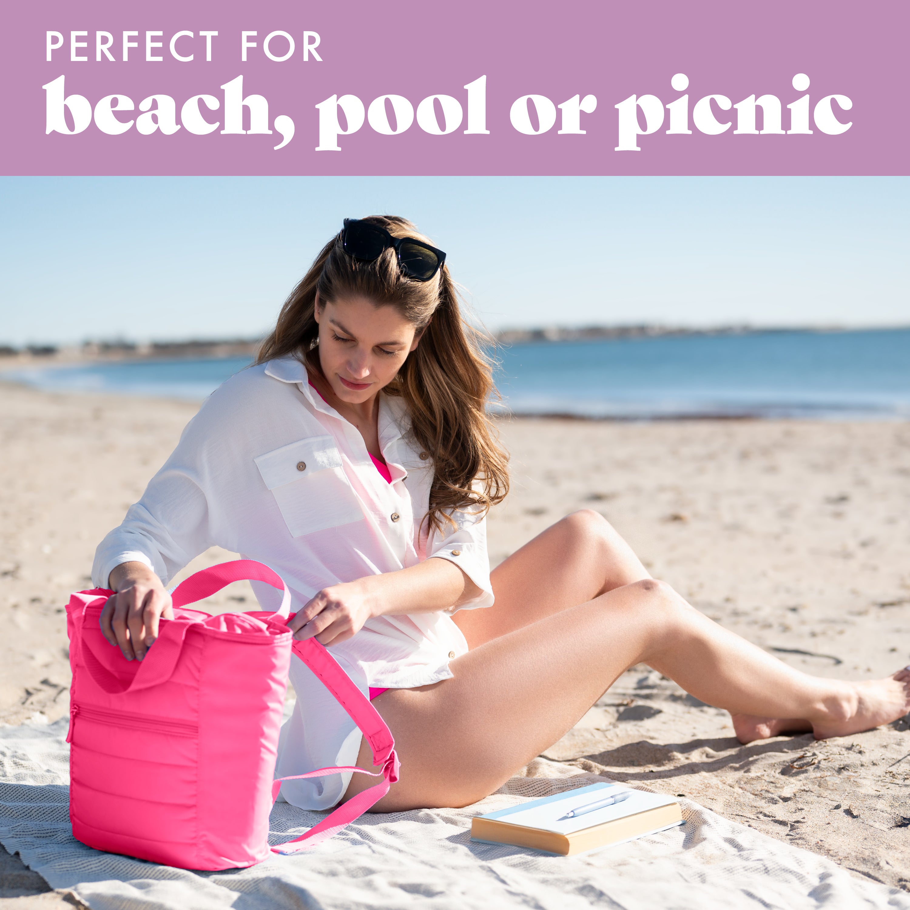 fit-fresh-mari-backpack-cooler-tote-insulated-12-can-holds-up-to-18-cans-hot-pin image 3