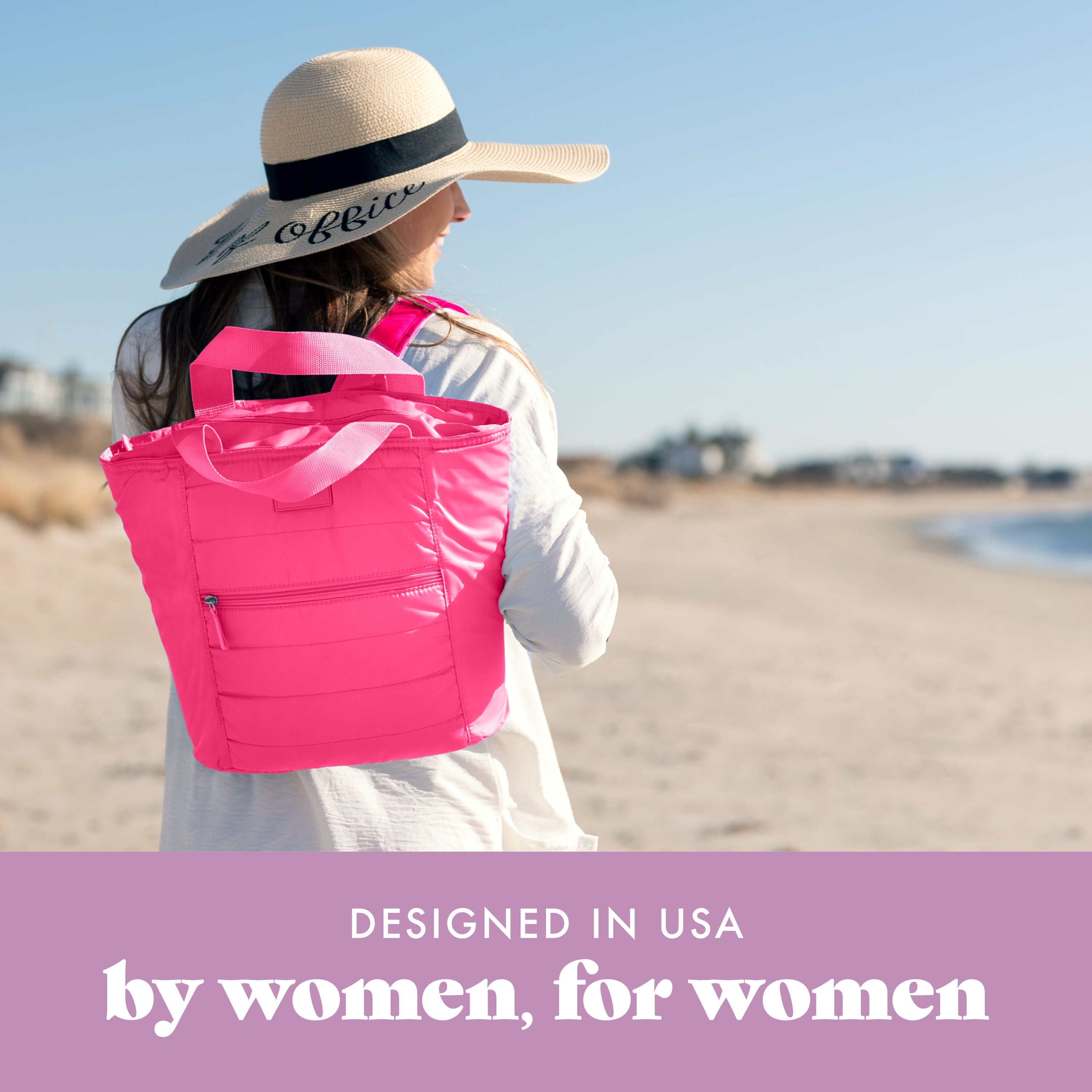 fit-fresh-mari-backpack-cooler-tote-insulated-12-can-holds-up-to-18-cans-hot-pin image 6