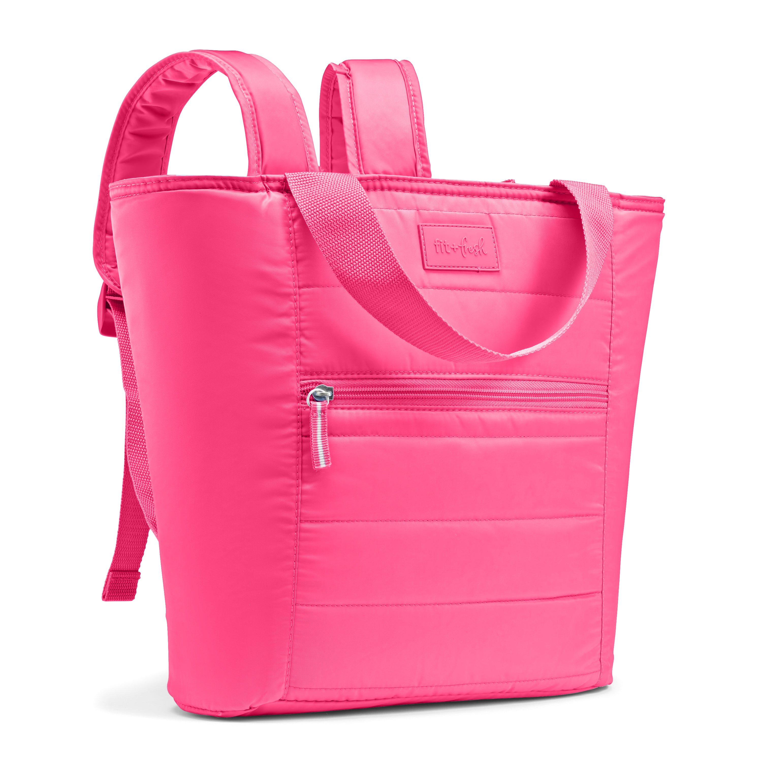 fit-fresh-mari-backpack-cooler-tote-insulated-12-can-holds-up-to-18-cans-hot-pin image 1