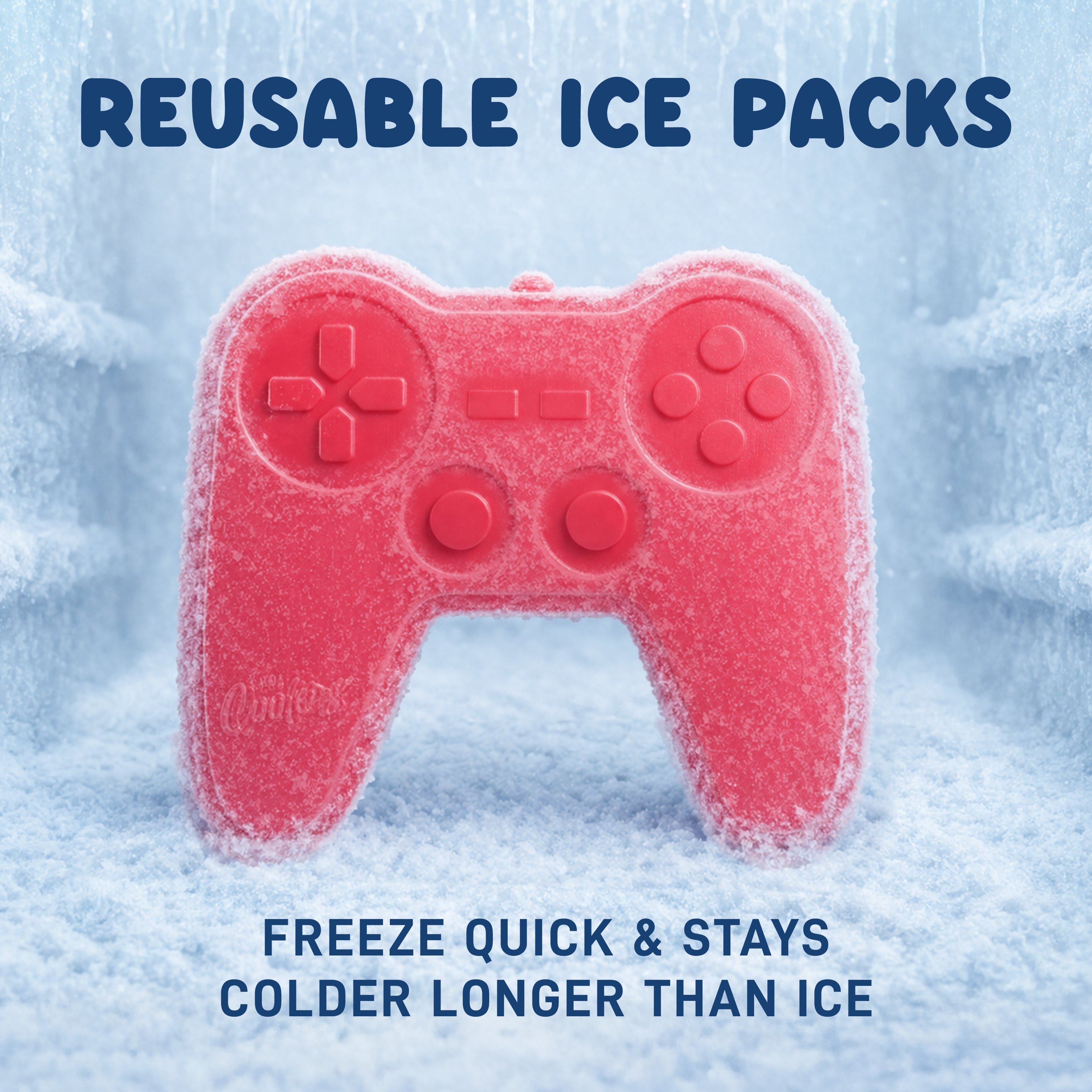 fit-fresh-cool-coolers-kids-shaped-ice-packs-game-controller-reusable-slim-5-5-x image 5