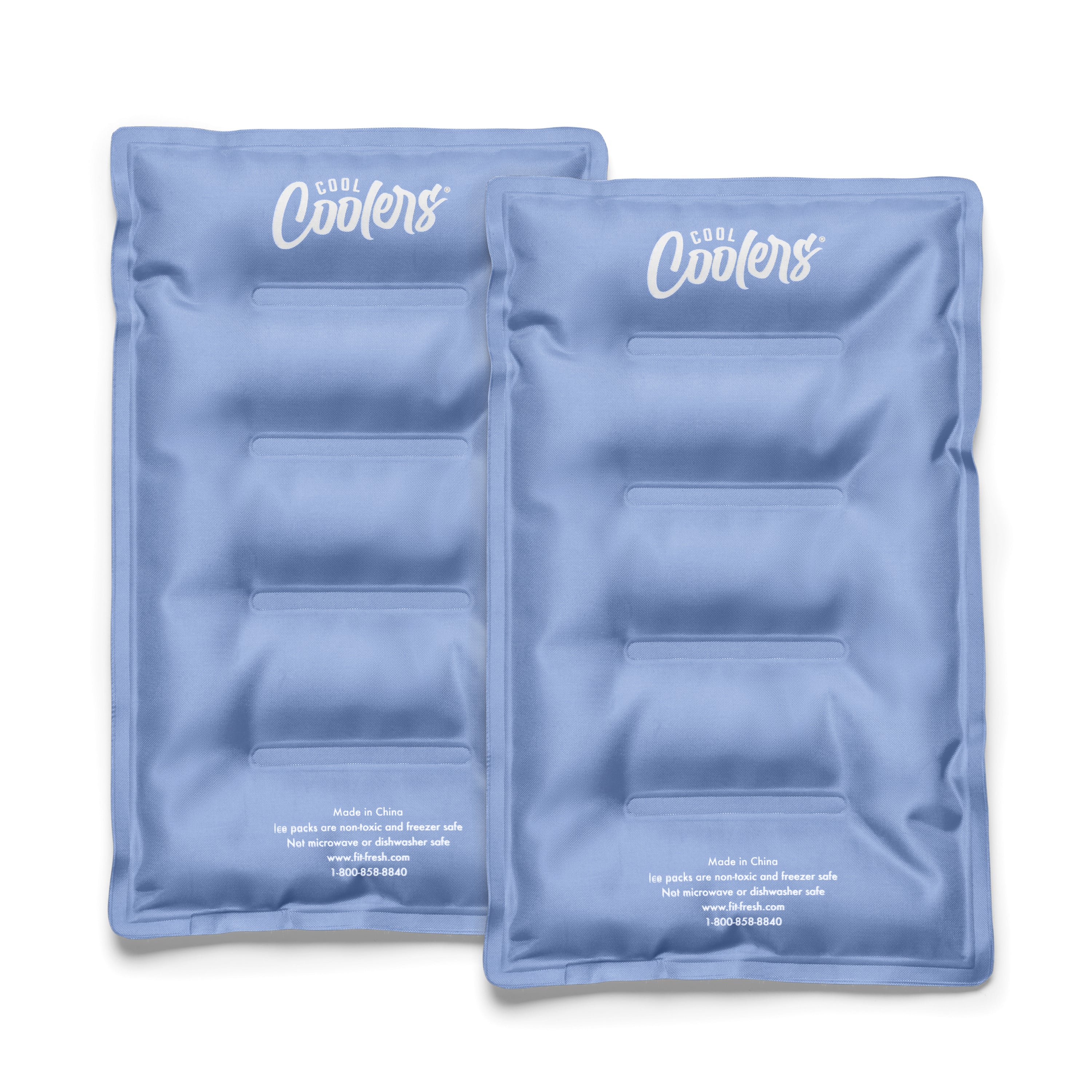 fit-fresh-cool-coolers-xl-soft-ice-packs-cornflower-2-pack-flexible-reusable-lun image 1