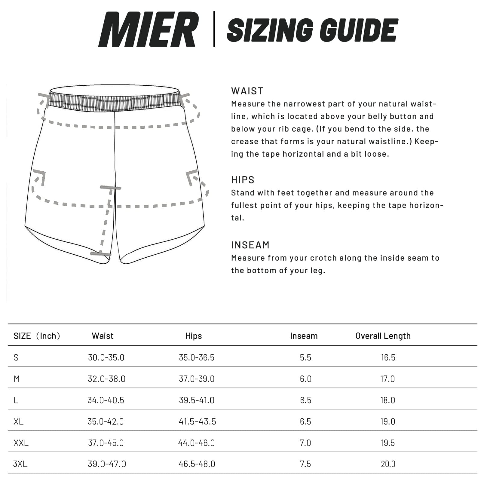 mier-men-s-quick-dry-athletic-running-shorts-5-inch-pocket-free-with-adjustable- image 7