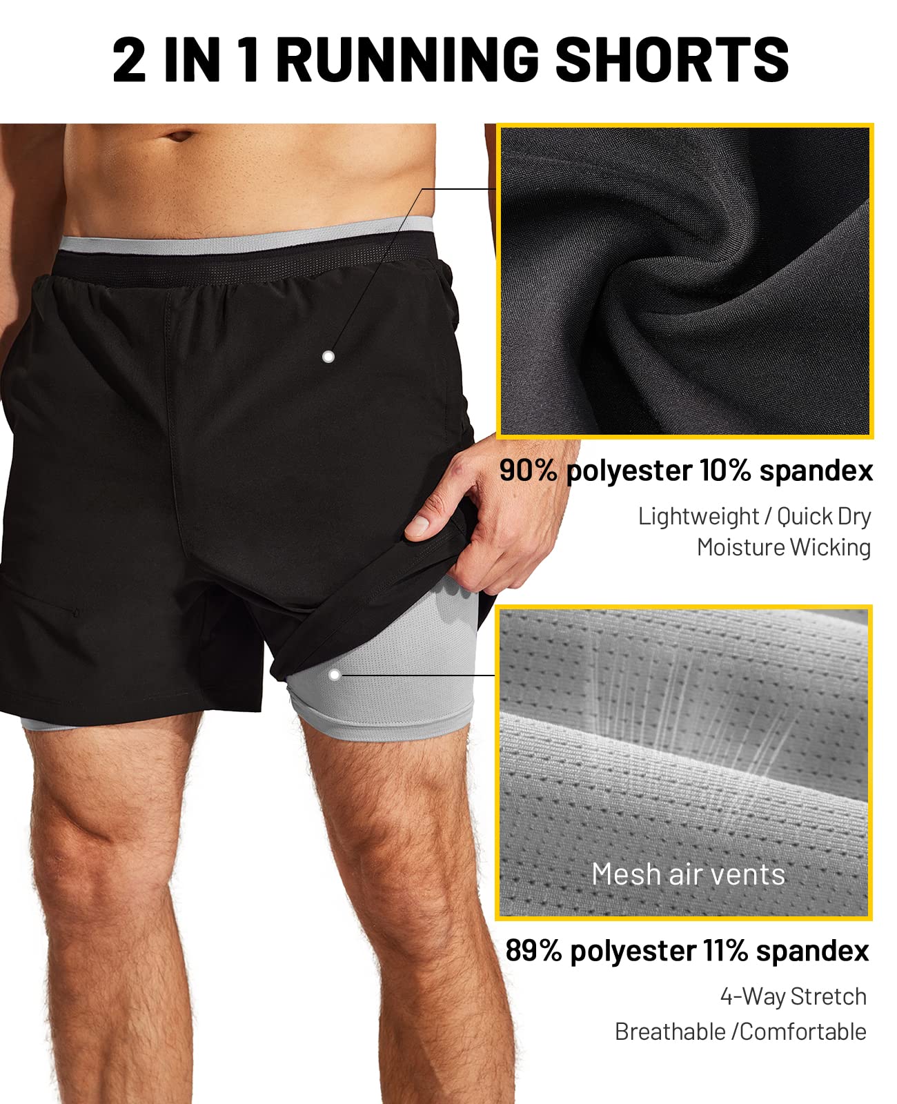 mier-men-s-sprintdry-2-in-1-running-shorts-5-with-phone-pocket-and-quick-dry-lin image 6
